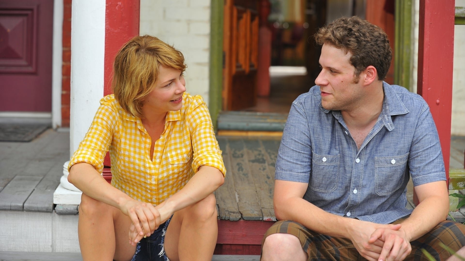 Cinematic background from Take This Waltz 2011 - Twenty-eight-year-old Margot is happily married to Lou, a good-natured cookbook author. But when Margot meets Daniel, a handsome artist who lives across the street, their mutual attraction is undeniable.