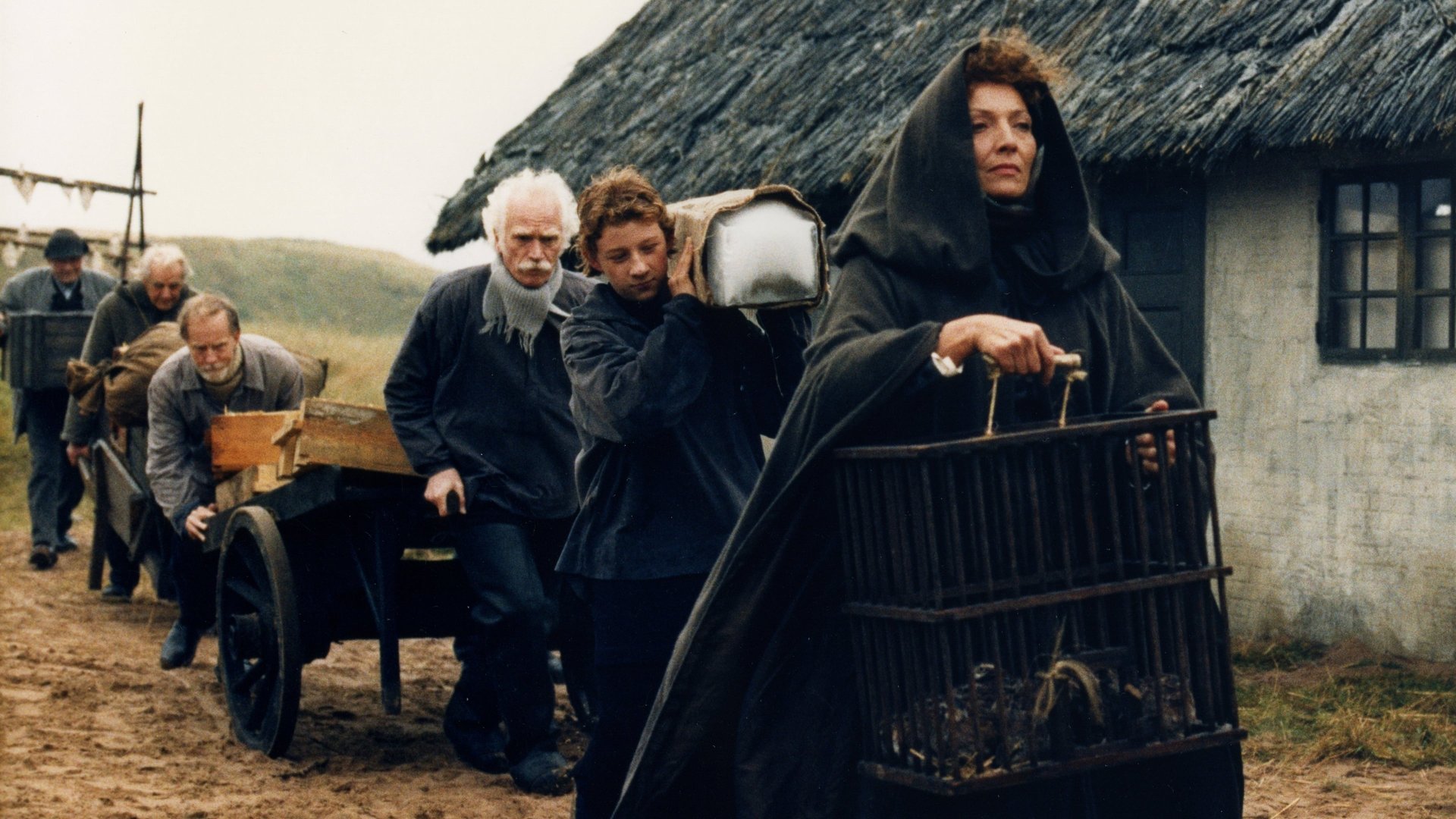 Cinematic background from Babette's Feast 1987 - A French housekeeper with a mysterious past brings quiet revolution in the form of one exquisite meal to a circle of starkly pious villagers in late 19th century Denmark.