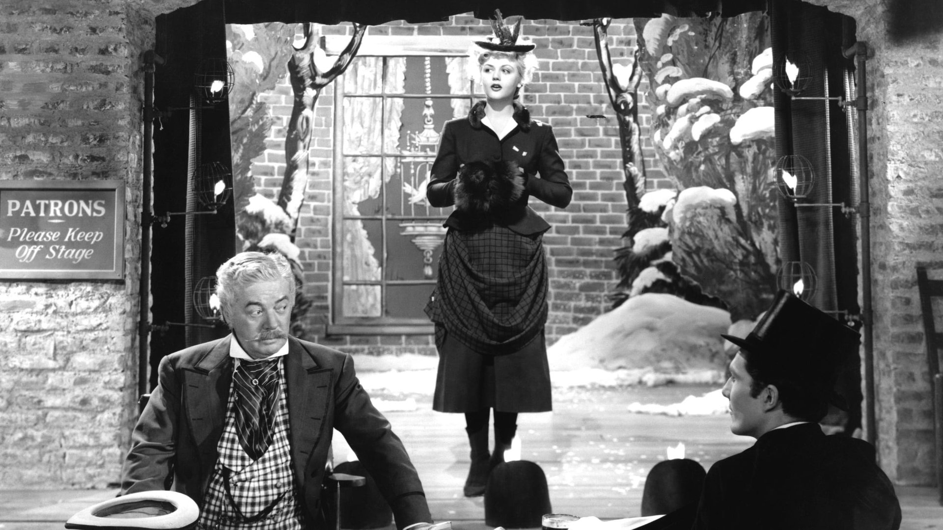 Cinematic background from The Picture of Dorian Gray 1945 - Posing for a portrait, Dorian Gray talks with Lord Henry Wotton, who says that men should pursue their sensual longings, but laments that only the young get to do so. Taken with the idea, Dorian imagines a scenario in which the painting will age as he stays youthful. His wish comes true, and his boyish looks aid him as he indulges his every whim. But when a stunning revelation forces him to see what he's become, Dorian faces some very dangerous questions.