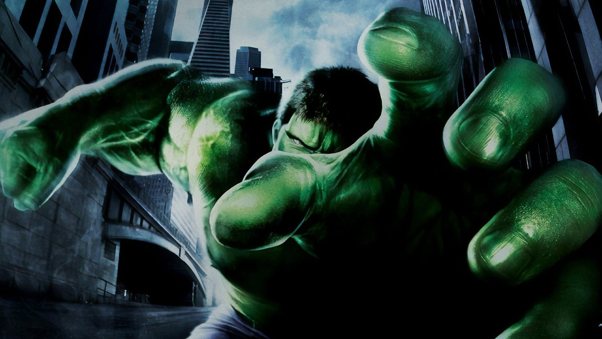 Cinematic background from Hulk 2003 - Bruce Banner, a genetics researcher with a tragic past, suffers massive radiation exposure in his laboratory that causes him to transform into a raging green monster when he gets angry.