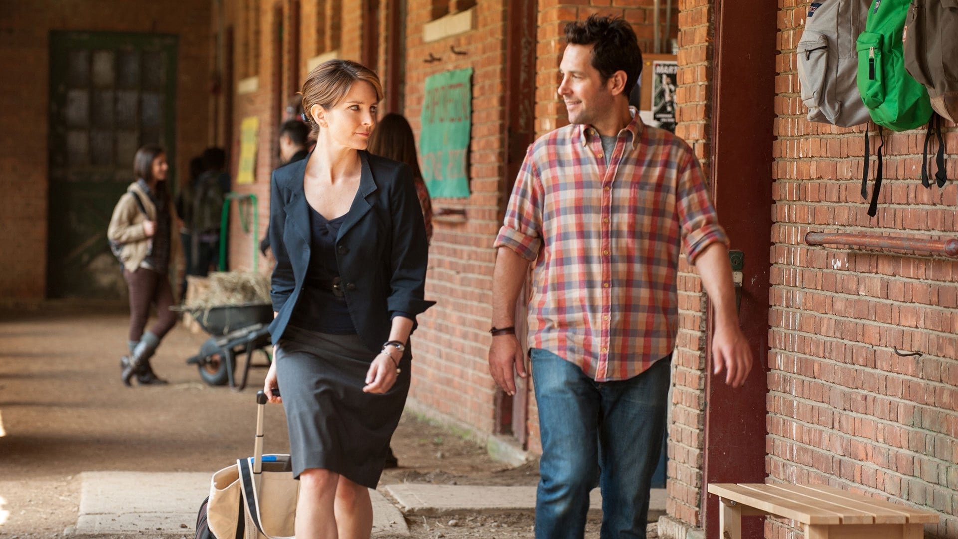 Cinematic background from Admission 2013 - Straitlaced Princeton University admissions officer, Portia Nathan is caught off-guard when she makes a recruiting visit to an alternative high school overseen by her former college classmate, the freewheeling John Pressman. Pressman has surmised that Jeremiah, his gifted yet very unconventional student, might well be the son that Portia secretly gave up for adoption many years ago.