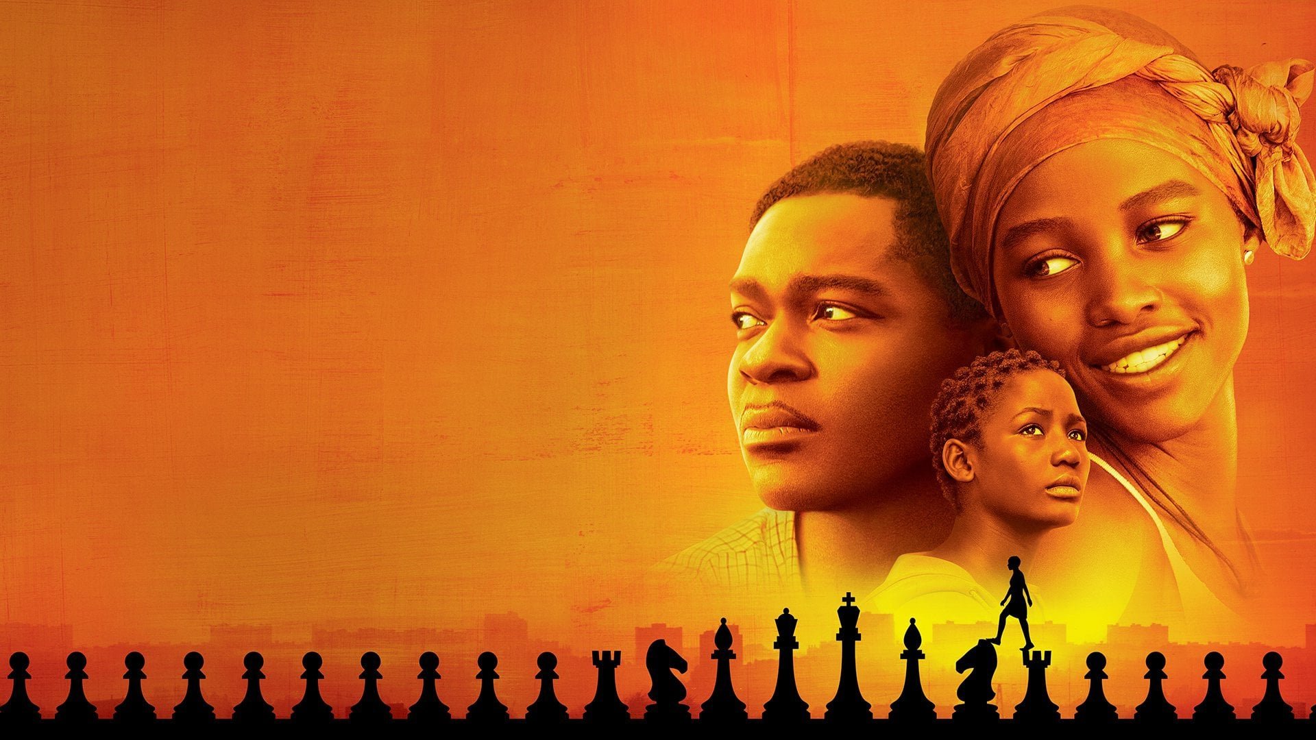 Cinematic background from Queen of Katwe 2016 - A young girl overcomes her disadvantaged upbringing in the slums of Uganda to become a Chess master.
