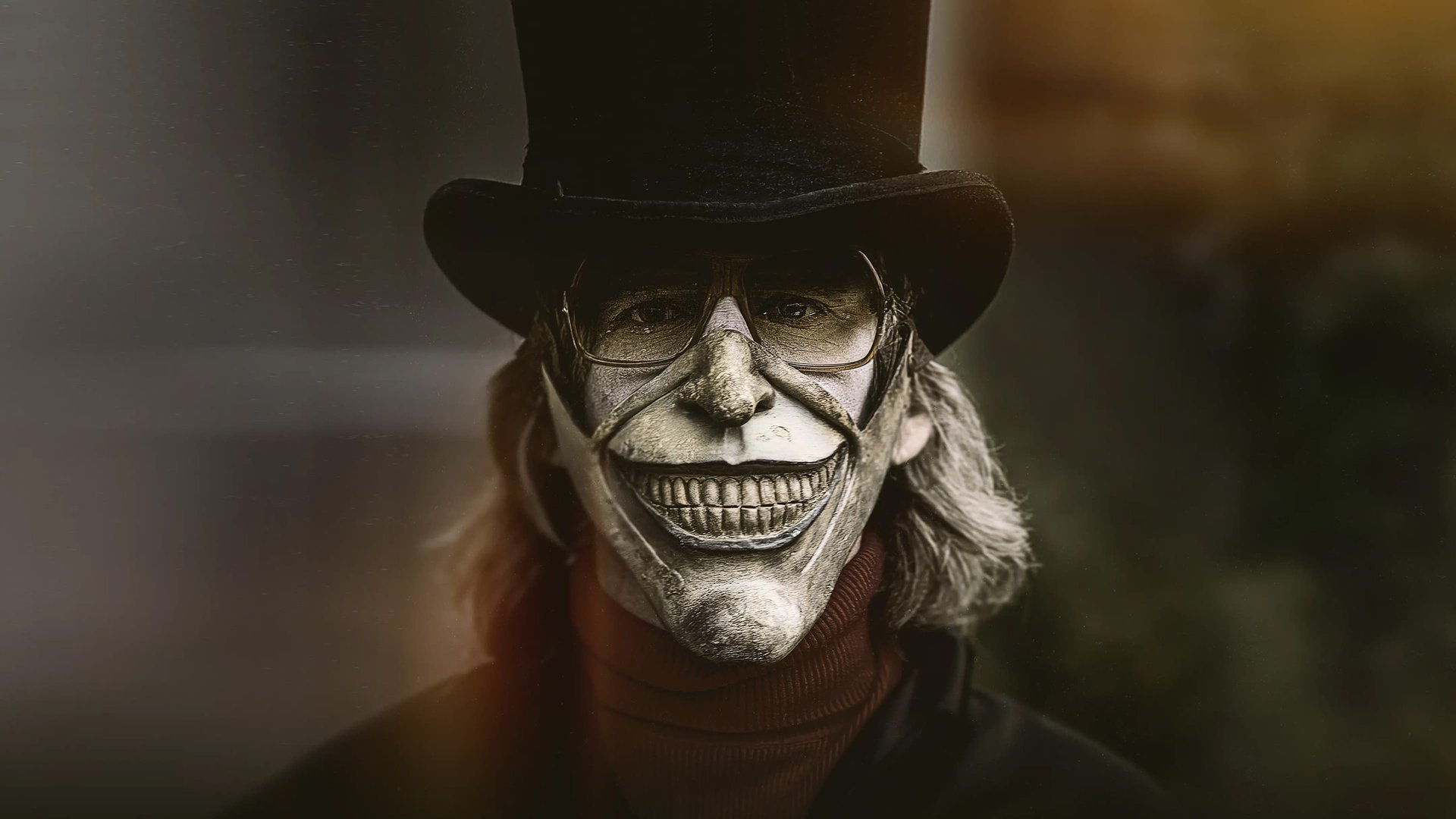 Cinematic background from The Black Phone 2021 - Finney Blake, a shy but clever 13-year-old boy, is abducted by a sadistic killer and trapped in a soundproof basement where screaming is of little use. When a disconnected phone on the wall begins to ring, Finney discovers that he can hear the voices of the killer’s previous victims. And they are dead set on making sure that what happened to them doesn’t happen to Finney.