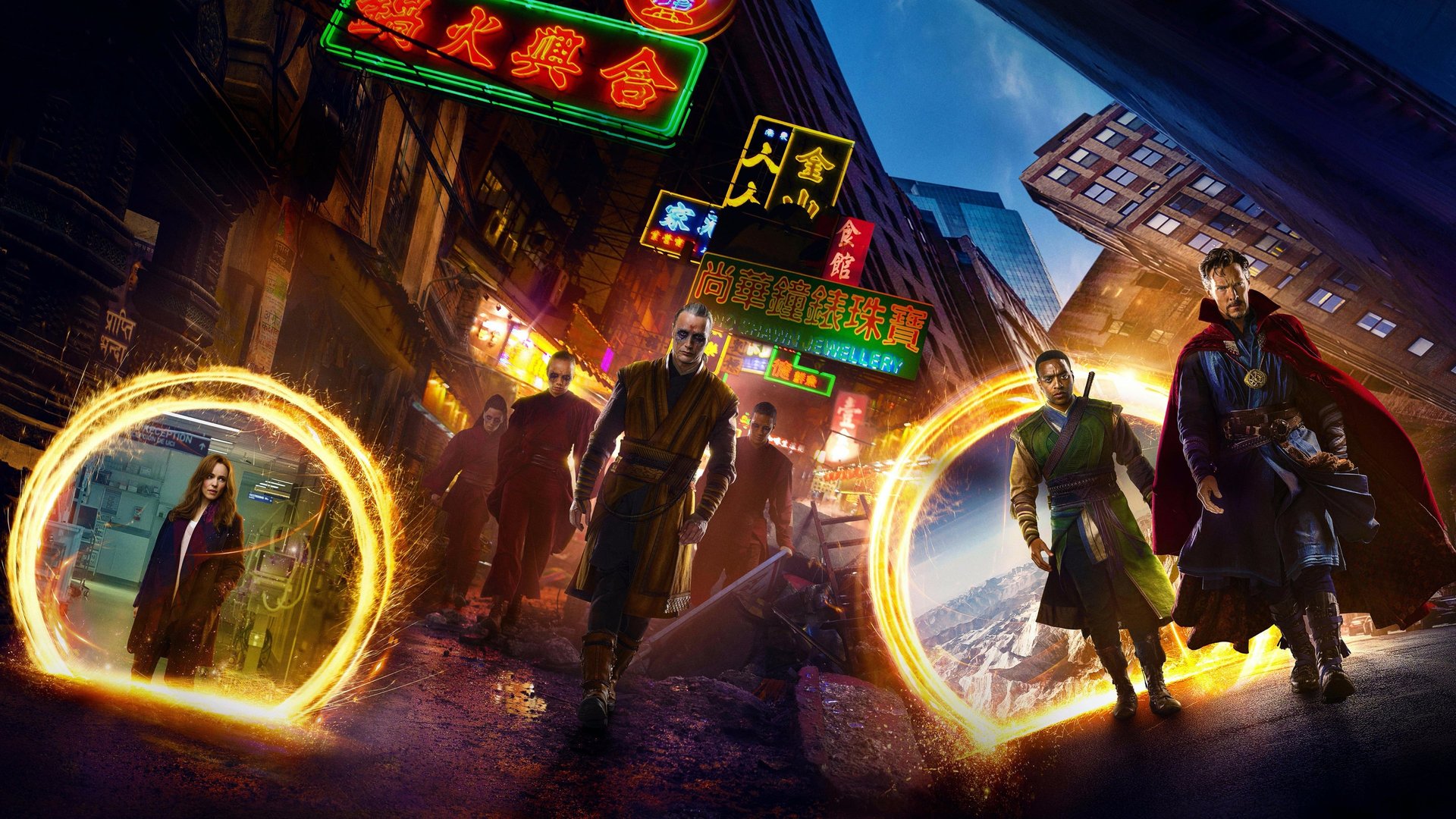 Cinematic background from Doctor Strange 2016 - After his career is destroyed, a brilliant but arrogant surgeon gets a new lease on life when a sorcerer takes him under her wing and trains him to defend the world against evil.