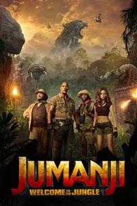 Official poster of Jumanji: Welcome to the Jungle 2017 directed by [object Object]