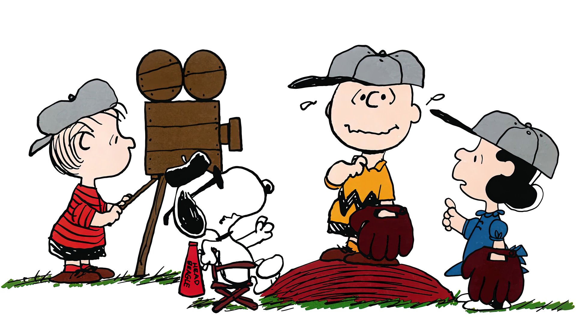 Cinematic background from A Boy Named Charlie Brown 1969 - Poor Charlie Brown. He can't fly a kite, and he always loses in baseball. Having his faults projected onto a screen by Lucy doesn't help him much either. Against the sage advice and taunting of the girls in his class, he volunteers for the class spelling bee...and wins!