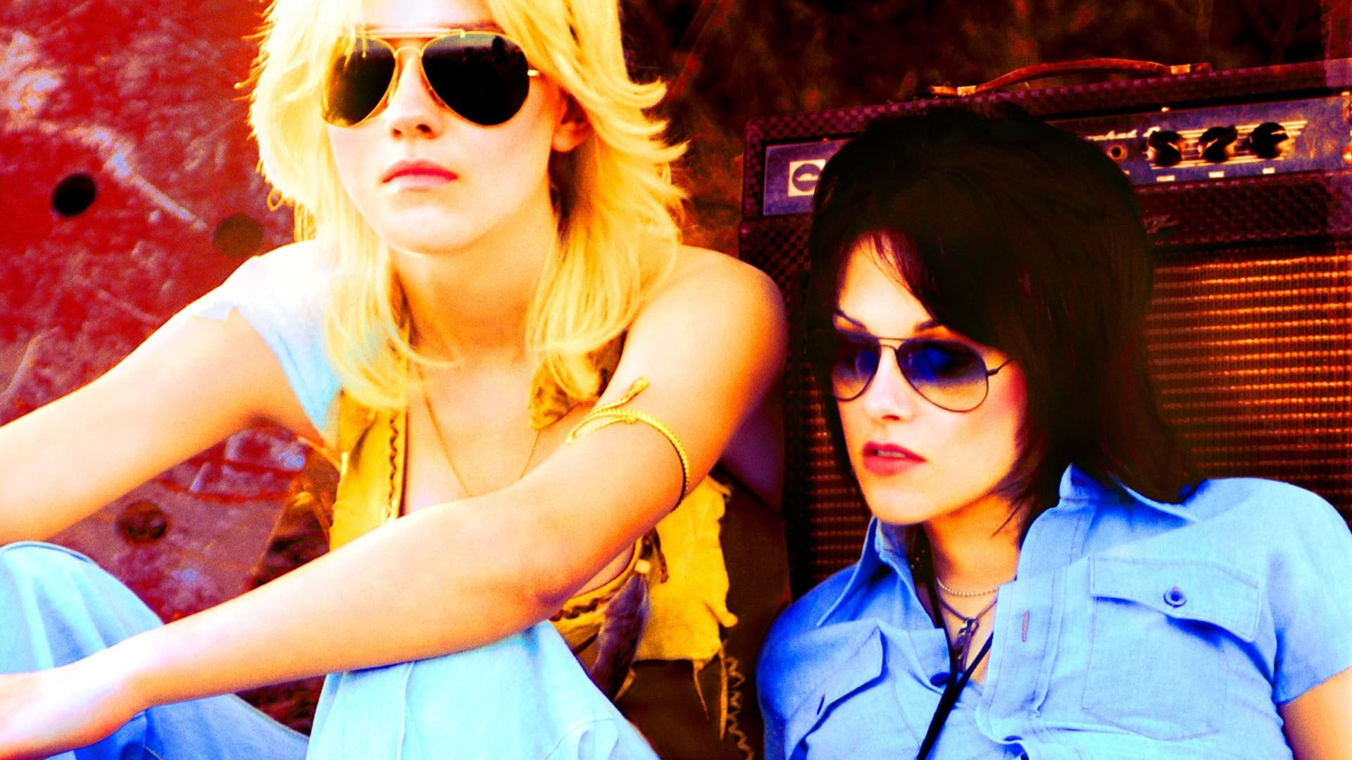 Cinematic background from The Runaways 2010 - Joan Jett and Cherie Currie, two rebellious teenagers from Southern California, become the frontwomen for The Runaways -- the now-legendary group that paved the way for future generations of female rockers. Under the Svengali-like influence of impresario Kim Fowley, the band becomes a huge success.