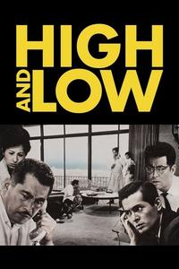 Official poster of High and Low 1963 directed by [object Object]