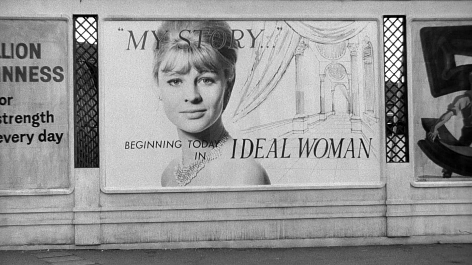 Cinematic background from Darling 1965 - The swinging London, early sixties. Beautiful but shallow, Diana Scott is a professional advertising model, a failed actress, a vocationally bored woman, who toys with the affections of several men while gaining fame and fortune.