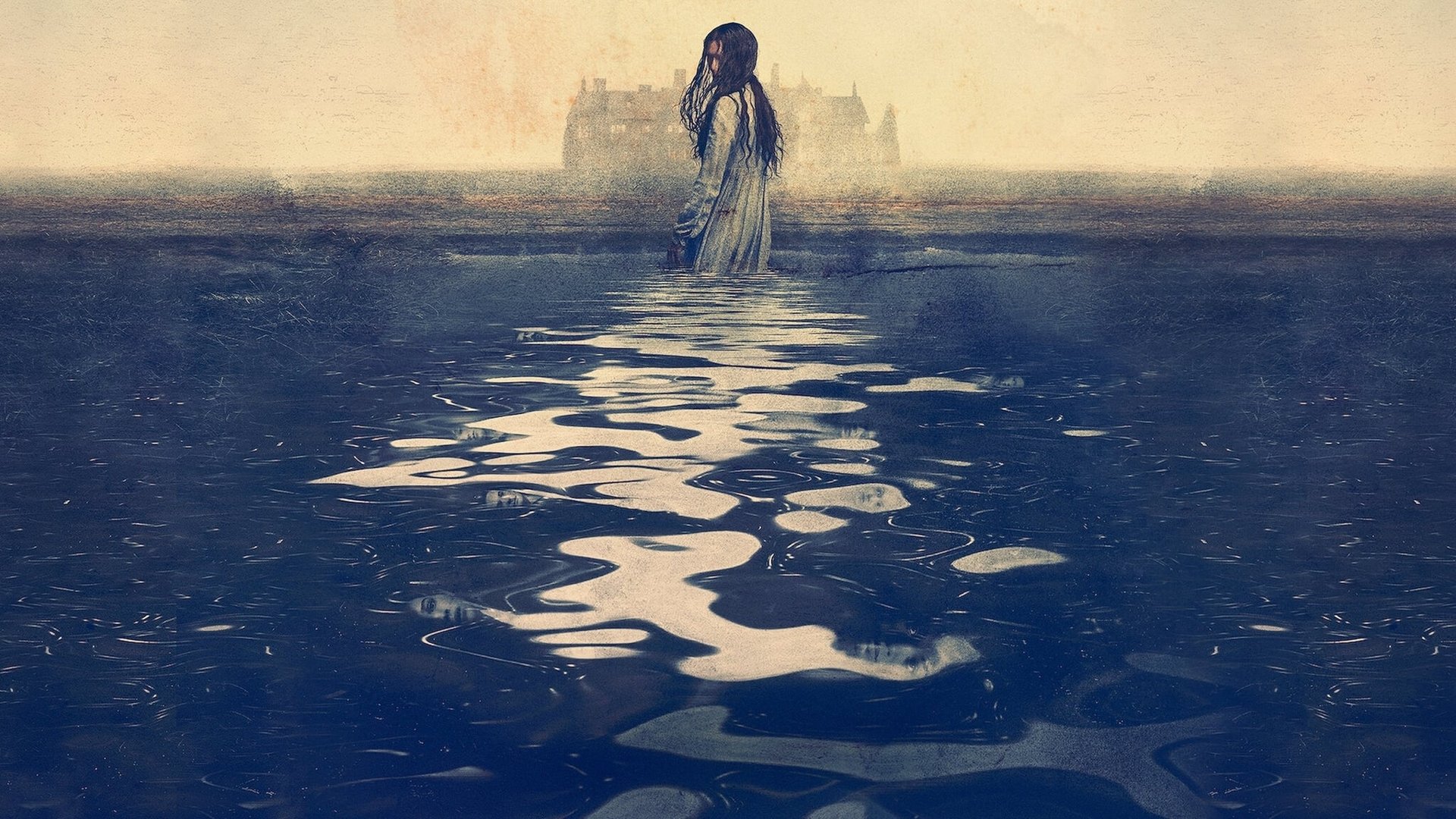 Cinematic background from The Haunting of Bly Manor 2020 - 2020 - After an au pair’s tragic death, Henry Wingrave hires a young American nanny to care for his orphaned niece and nephew who reside at Bly Manor with the estate’s chef Owen, groundskeeper Jamie and housekeeper, Mrs. Grose. But all is not as it seems at the manor, and centuries of dark secrets of love and loss are waiting to be unearthed in this chilling tale.