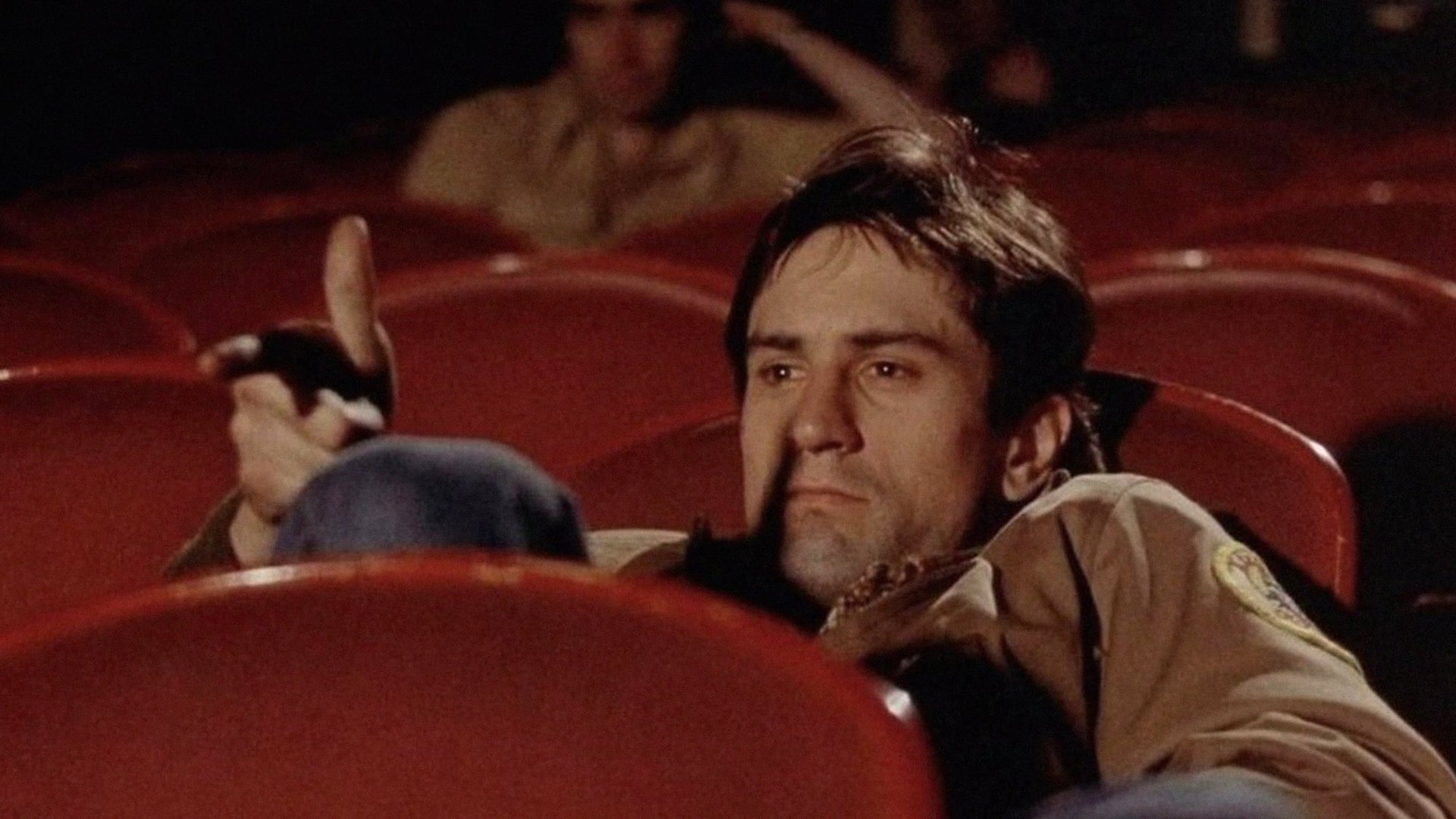Cinematic background from Taxi Driver 1976 - A mentally unstable Vietnam War veteran works as a night-time taxi driver in New York City where the perceived decadence and sleaze feed his urge for violent action.