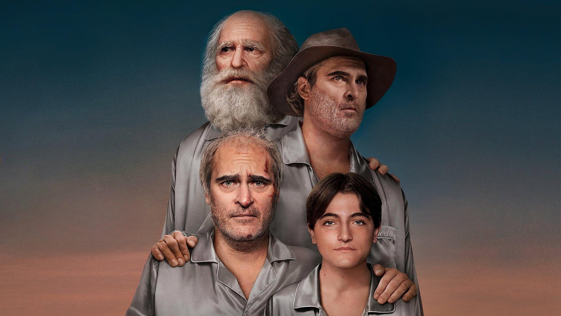 Cinematic background from Beau Is Afraid 2023 - A paranoid man embarks on an epic odyssey to get home to his mother.