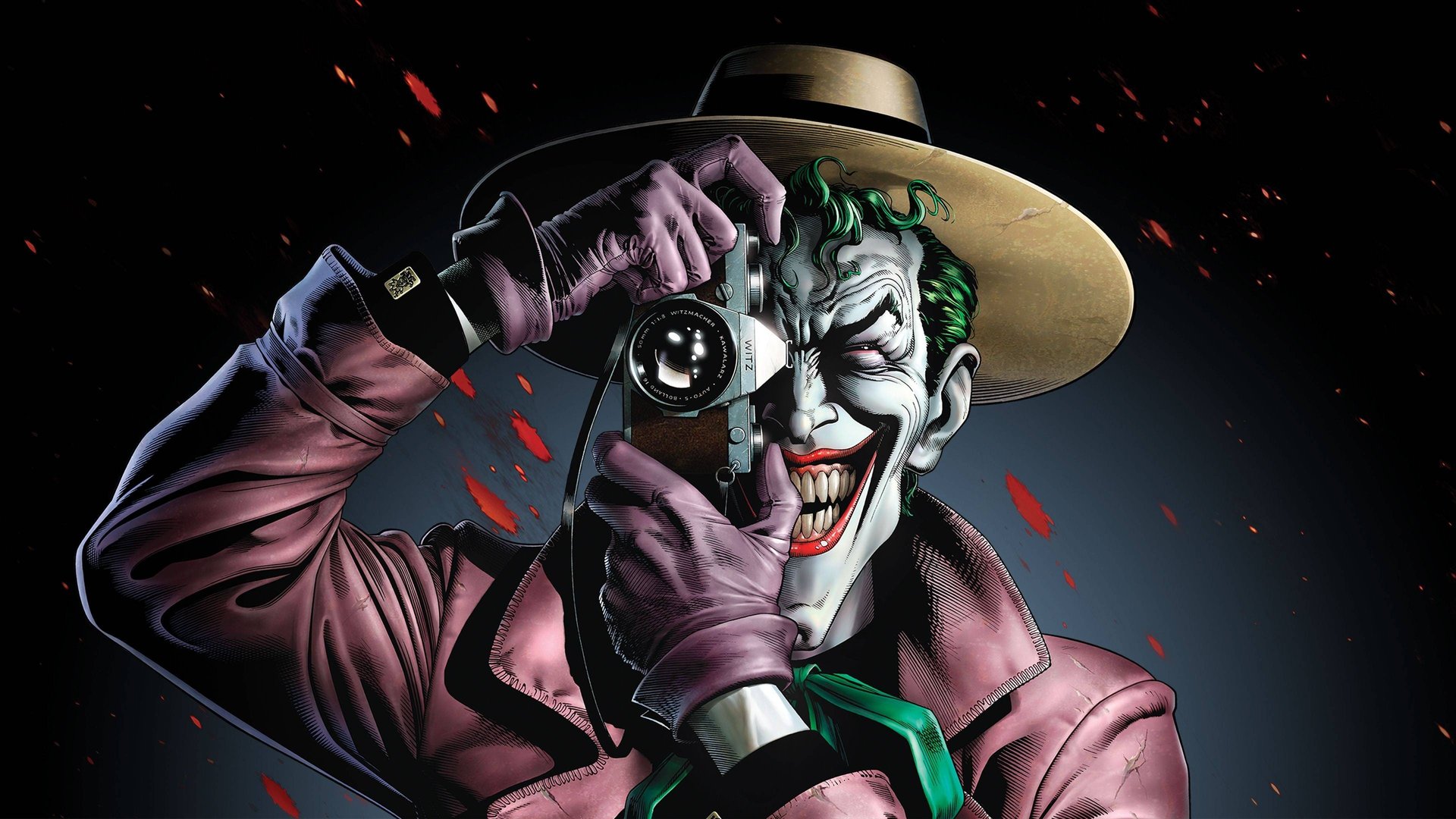 Cinematic background from Batman: The Killing Joke 2016 - As Batman hunts for the escaped Joker, the Clown Prince of Crime attacks the Gordon family to prove a diabolical point mirroring his own fall into madness.