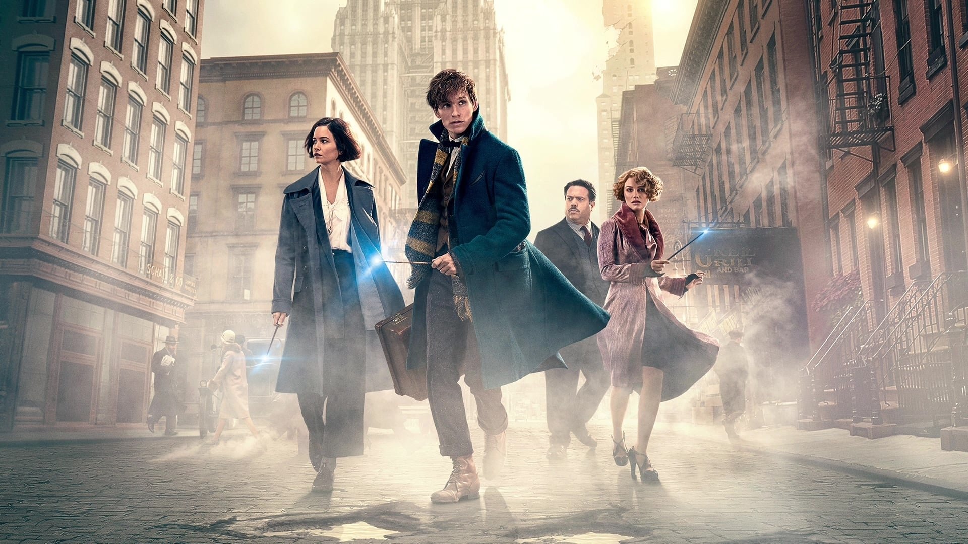 Cinematic background from Fantastic Beasts and Where to Find Them 2016 - In 1926, Newt Scamander arrives at the Magical Congress of the United States of America with a magically expanded briefcase, which houses a number of dangerous creatures and their habitats. When the creatures escape from the briefcase, it sends the American wizarding authorities after Newt, and threatens to strain even further the state of magical and non-magical relations.