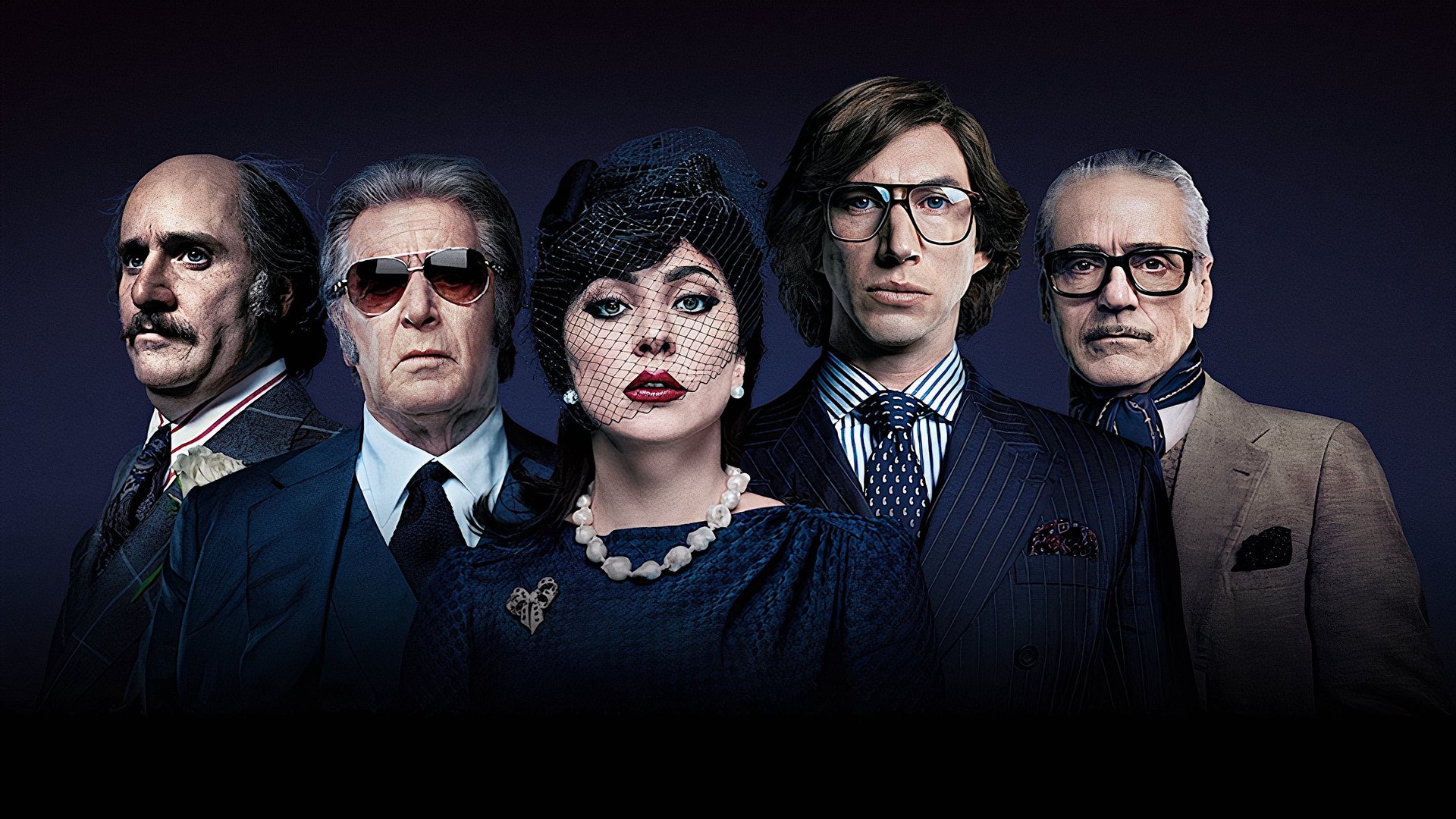 Cinematic background from House of Gucci 2021 - When Patrizia Reggiani, an outsider from humble beginnings, marries into the Gucci family, her unbridled ambition begins to unravel the family legacy and triggers a reckless spiral of betrayal, decadence, revenge, and ultimately… murder.