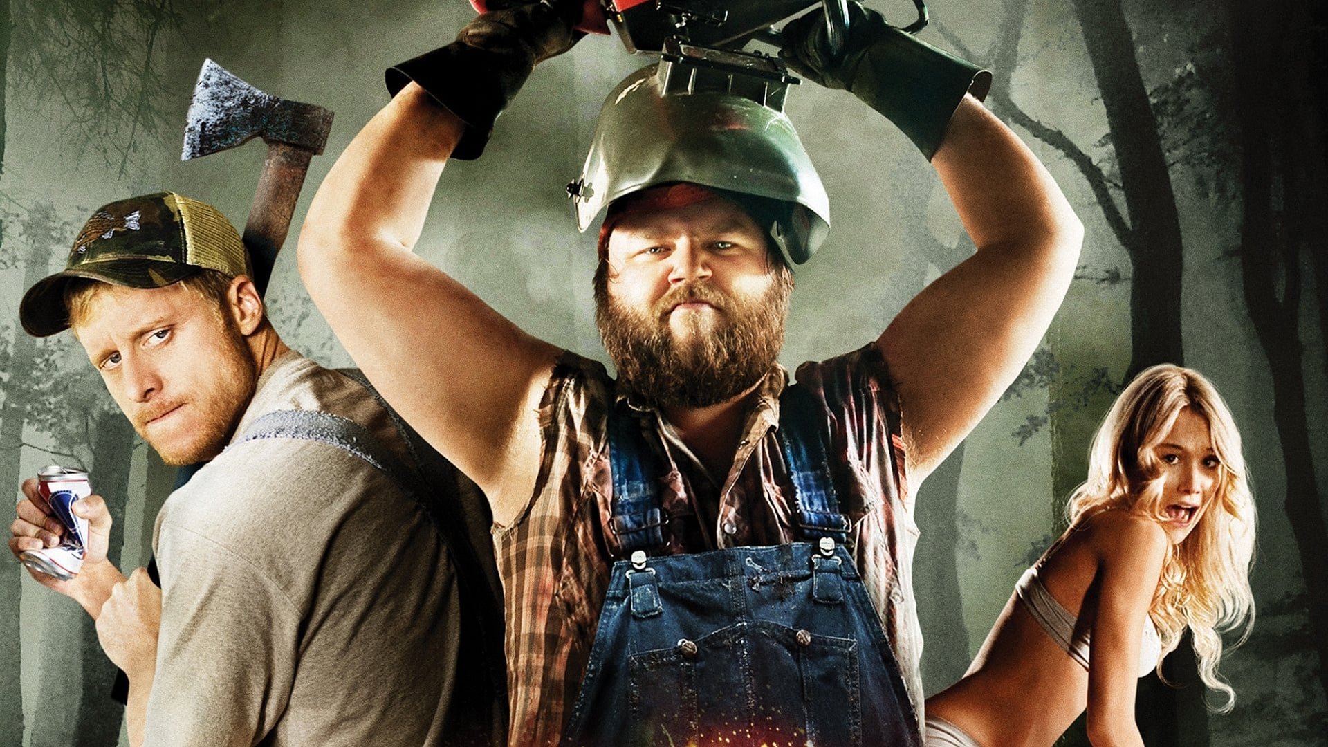Cinematic background from Tucker and Dale vs Evil 2010 - Two hillbillies are suspected of being killers by a group of paranoid college kids camping near the duo's West Virginian cabin. As the body count climbs, so does the fear and confusion as the college kids try to seek revenge against the pair.