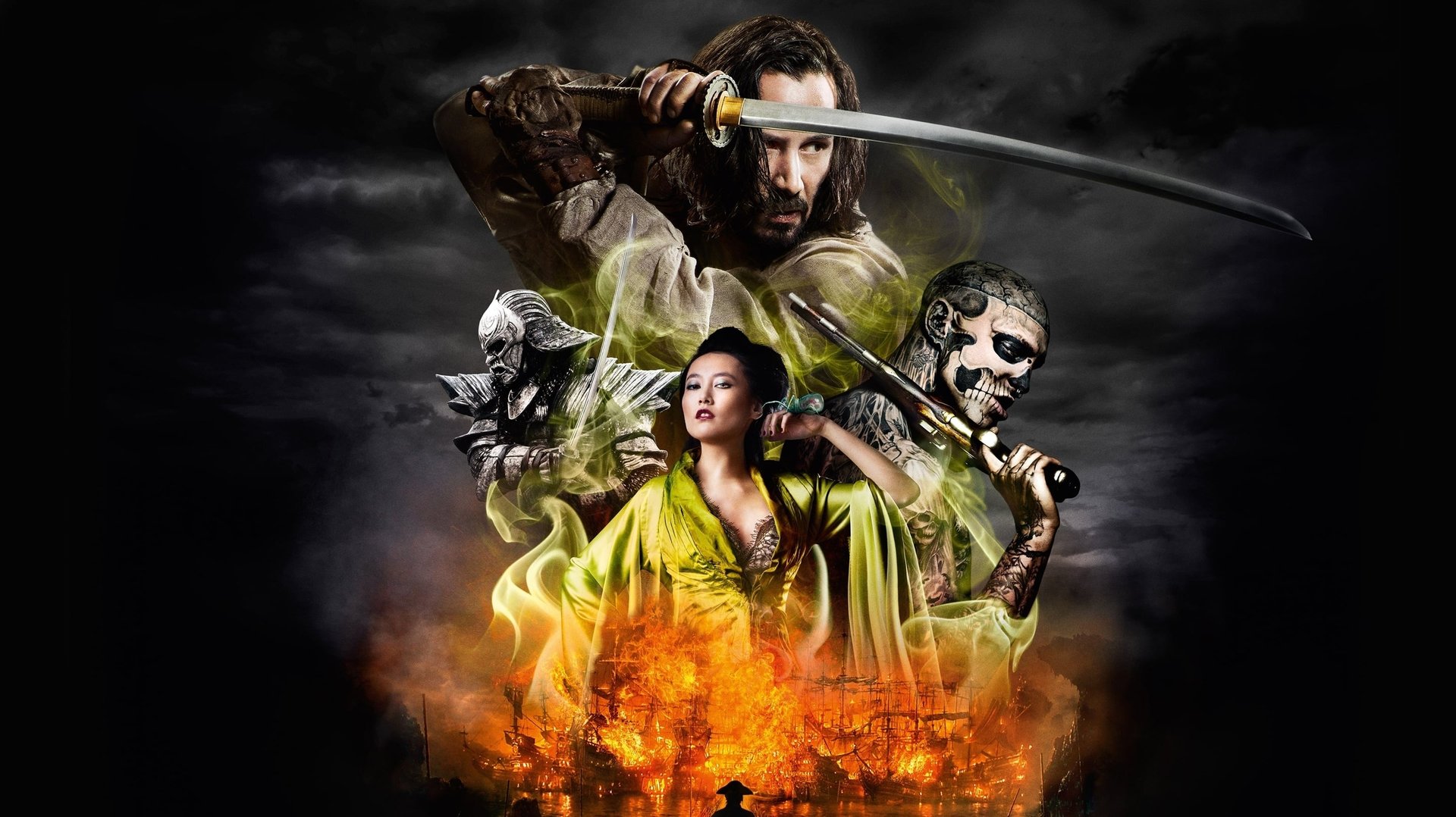 Cinematic background from 47 Ronin 2013 - Kai—an outcast—joins Oishi, the leader of 47 outcast samurai.  Together they seek vengeance upon the treacherous overlord who killed their master and banished their kind.  To restore honour to their homeland, the warriors embark upon a quest that challenges them with a series of trials that would destroy ordinary warriors.