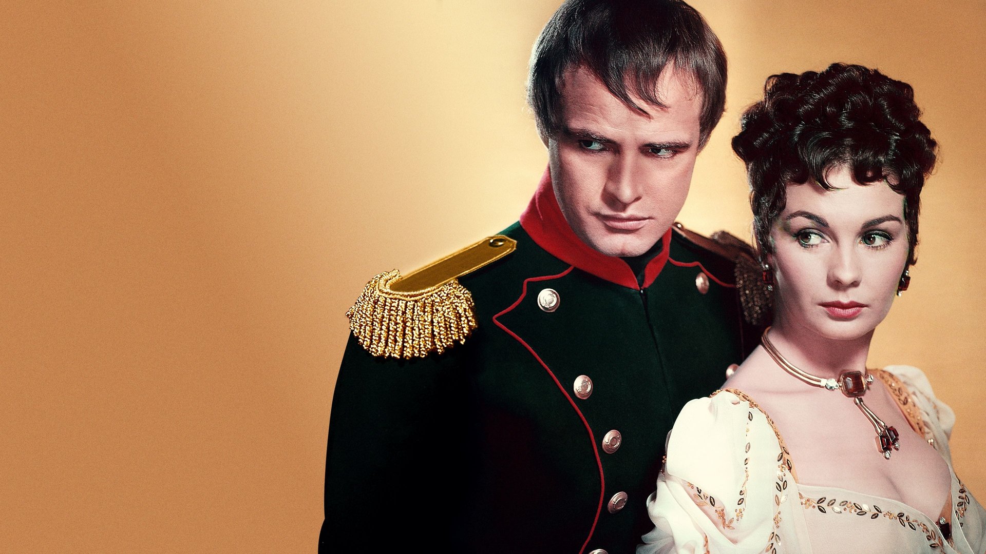 Cinematic background from Désirée 1954 - In Marseilles, France in 1794, Desiree Clary, a young millinery clerk, becomes infatuated with Napoleon Bonaparte, but winds up wedding Genaral Jean-Baptiste Berandotte, an aid to Napoleon who later joins the forces that bring about the Emperor's downfall. Josephine Beauharnais, a worldly courtesan marries Napoleon and becomes Empress of France, but is then cast aside by her spouse when she proves unable to produce an heir to the throne.