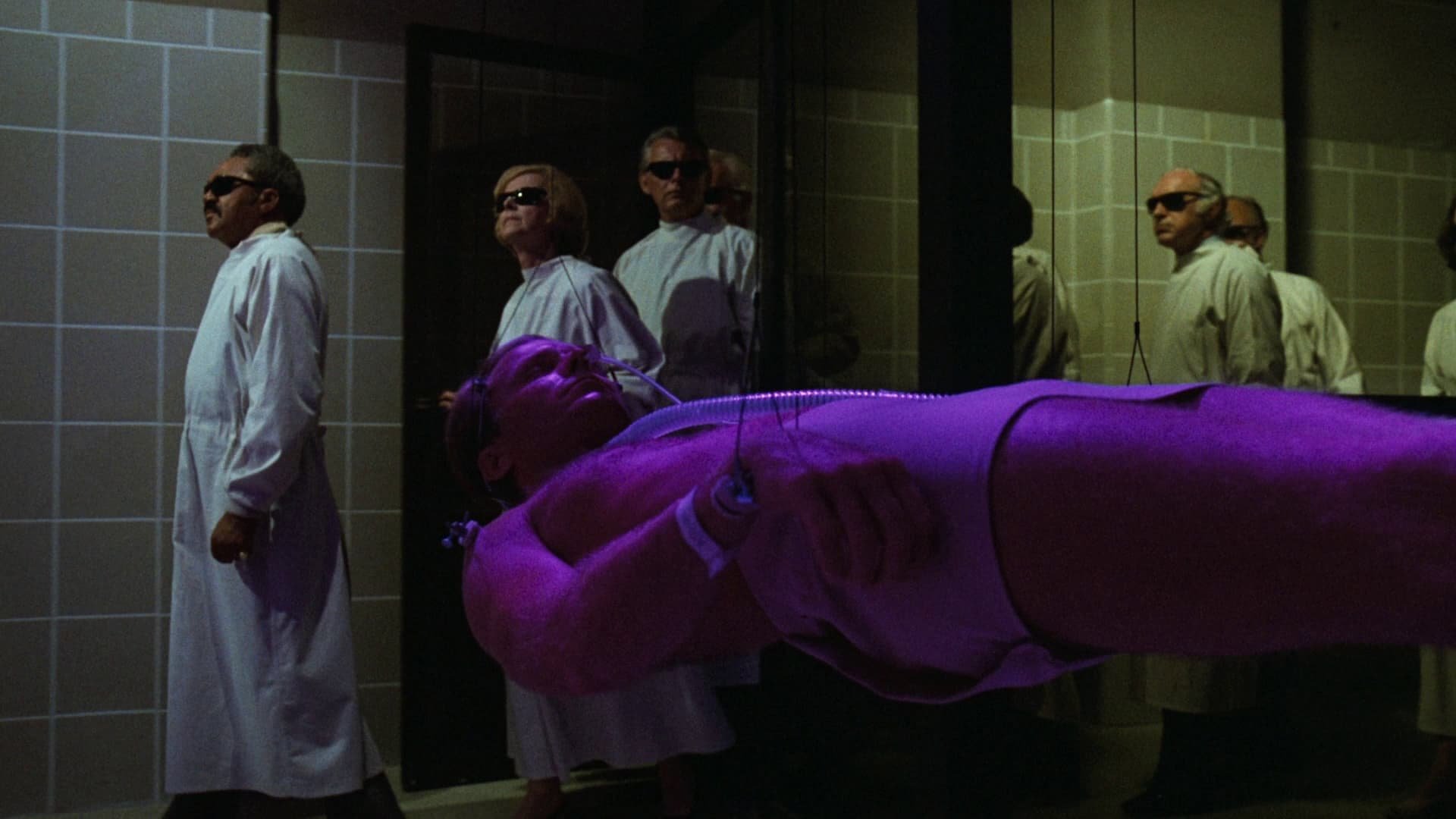 Cinematic background from Coma 1978 - A young female doctor discovers something sinister going on in her hospital. Relatively healthy patients are having 'complications' during simple operations and ending up in comas. The patients are then shipped off to an institute that looks after them. The young doctor suspects there is more to this than meets the eye.