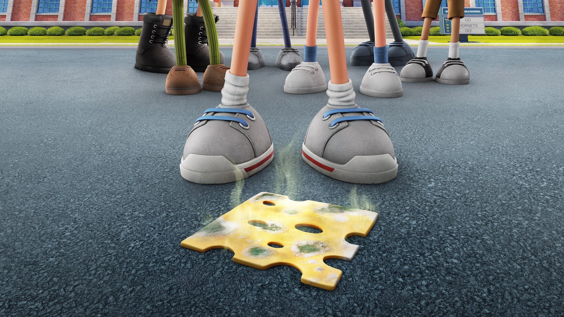 Cinematic background from Diary of a Wimpy Kid 2021 - Greg Heffley is a scrawny but ambitious kid with an active imagination and big plans to be rich and famous – he just has to survive middle school first.