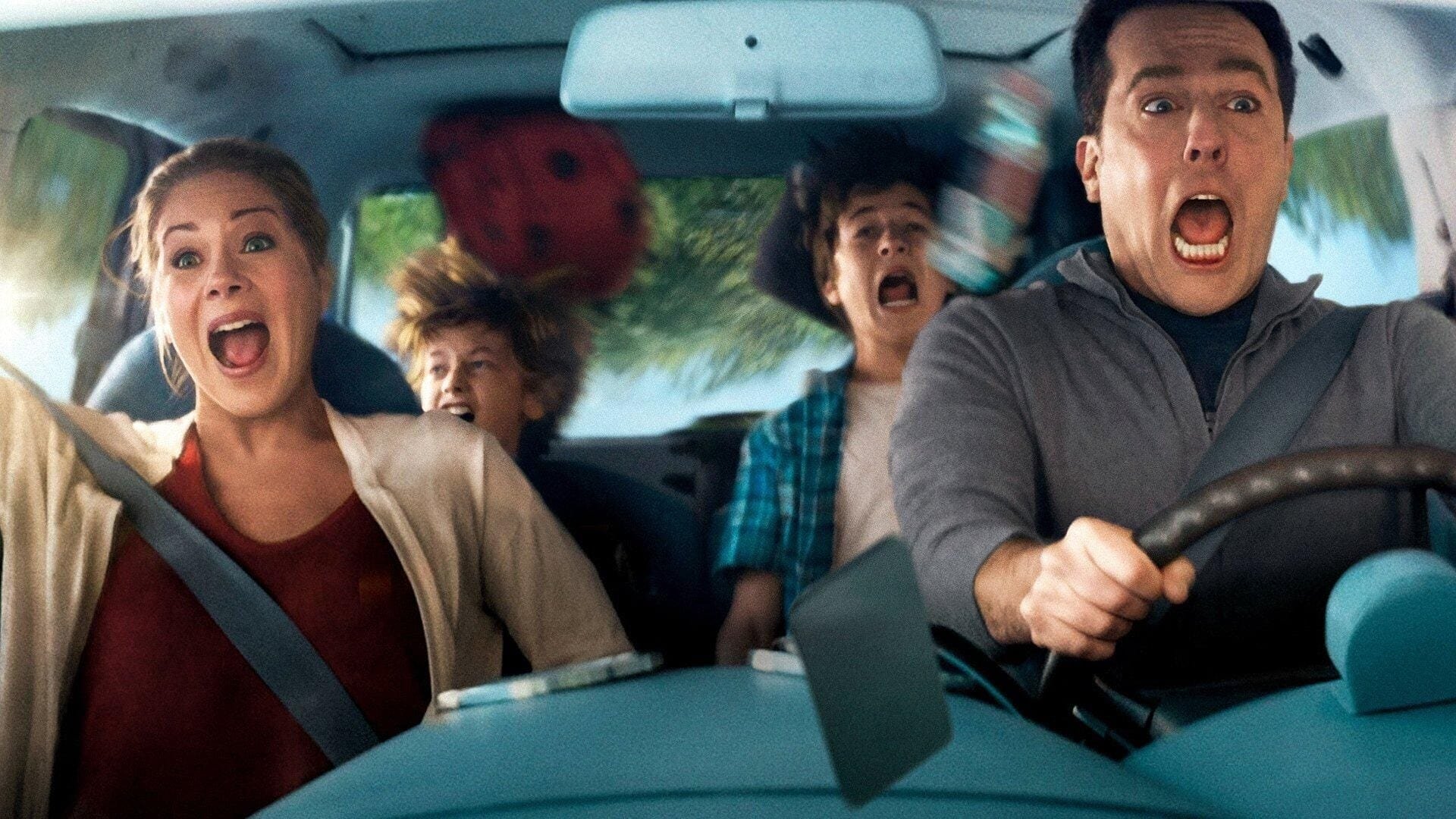 Cinematic background from Vacation 2015 - Hoping to bring his family closer together and to recreate his childhood vacation for his own kids, a grown up Rusty Griswold takes his wife and their two sons on a cross-country road trip to the coolest theme park in America, Walley World. Needless to say, things don't go quite as planned.