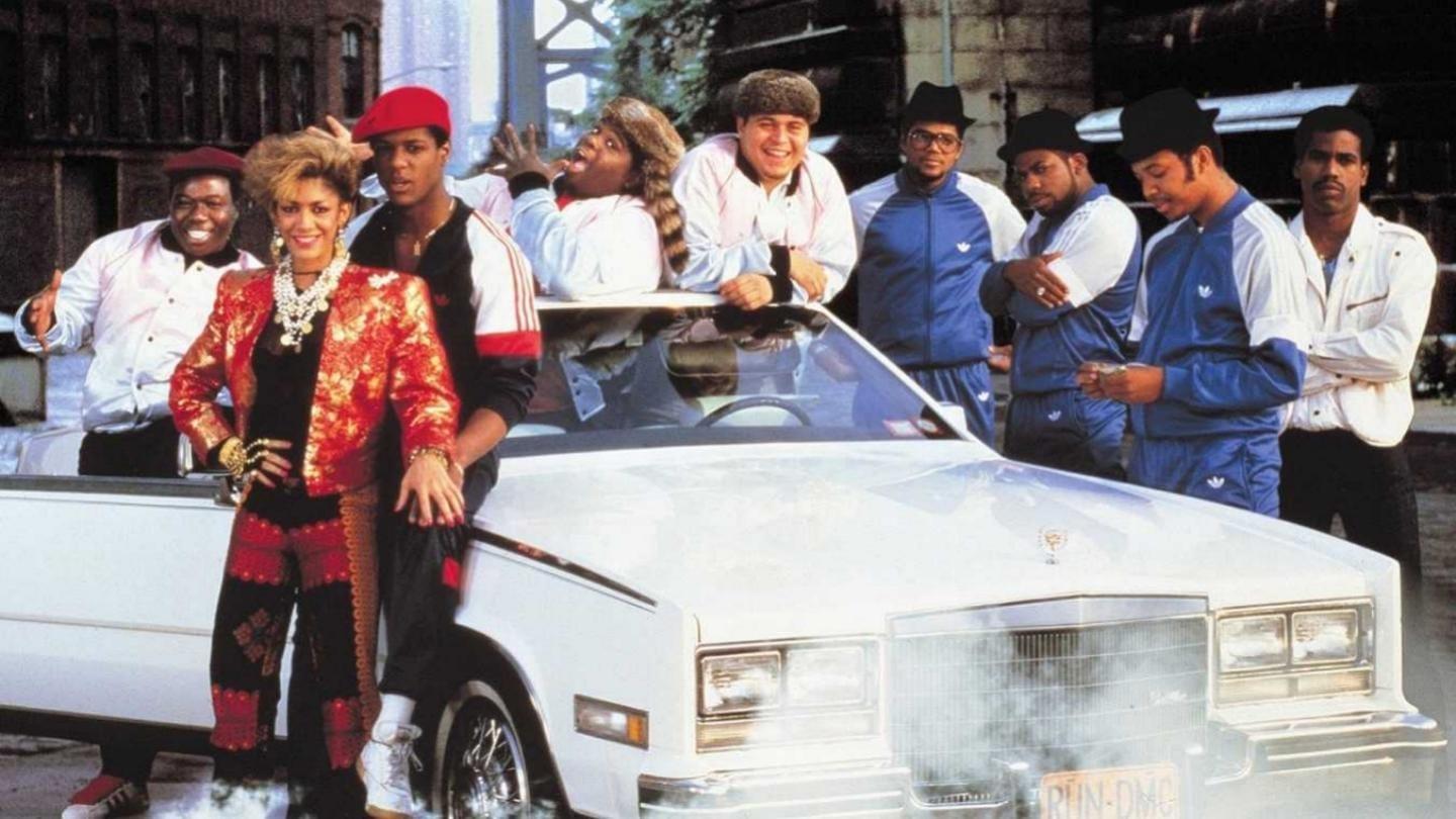 Cinematic background from Krush Groove 1985 - Russell Walker is a young, successful manager of rap performers, handling acts for the Krush Groove label, including Run-DMC and The Fat Boys. When Run-D.M.C. has a hit record and Russell needs more money to press more copies, he borrows it from a street hustler and soon regrets his decision.