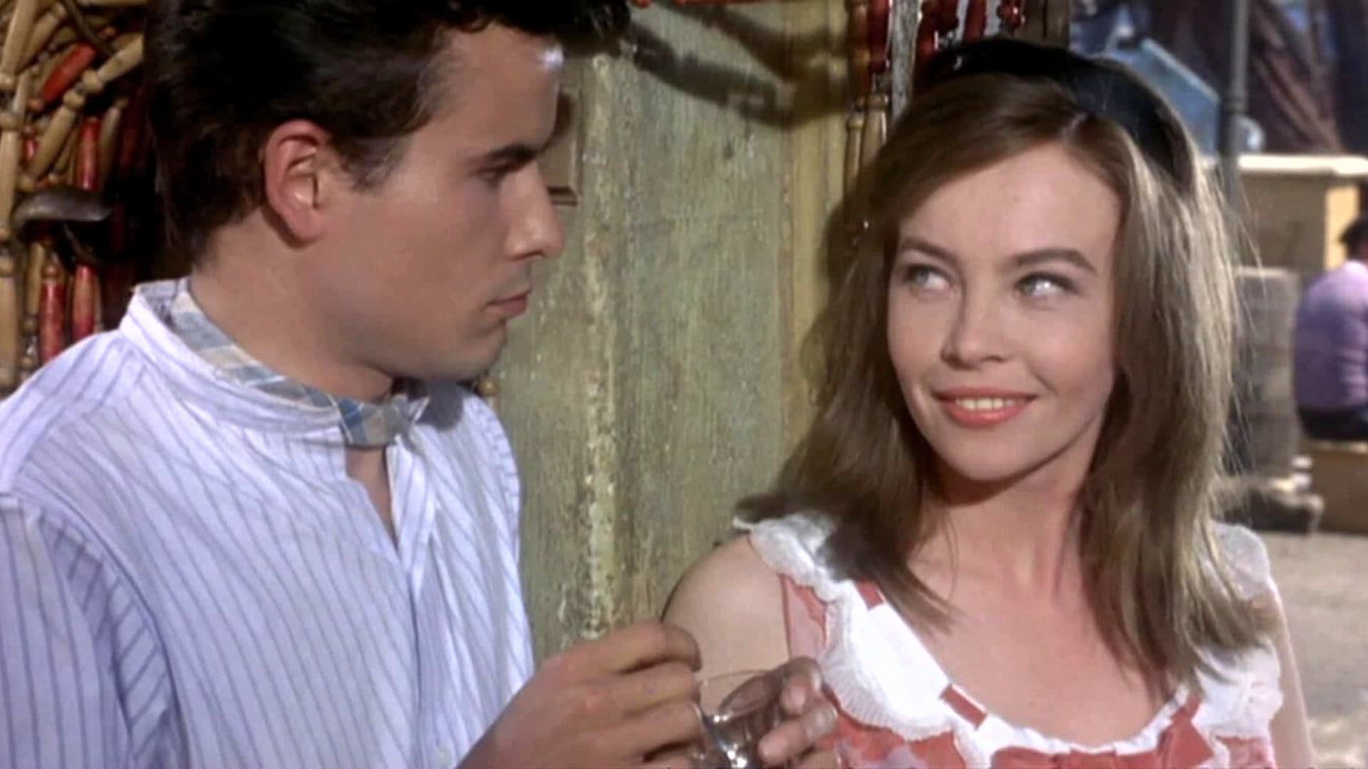 Cinematic background from Fanny 1961 - Almost 19-year-old Marius feels himself in a rut in Marseille, his life planned for him by his cafe'-owning father, and he longs for the sea. The night before he is to leave on a 5-year voyage, Fanny, a girl he grew up with, reveals that she is in love with him, and he discovers that he is in love with her. He must choose between an exciting life at sea, and a boring life with the woman he loves. And Fanny must choose between keeping the man she loves, and letting him live the life he seems to want.