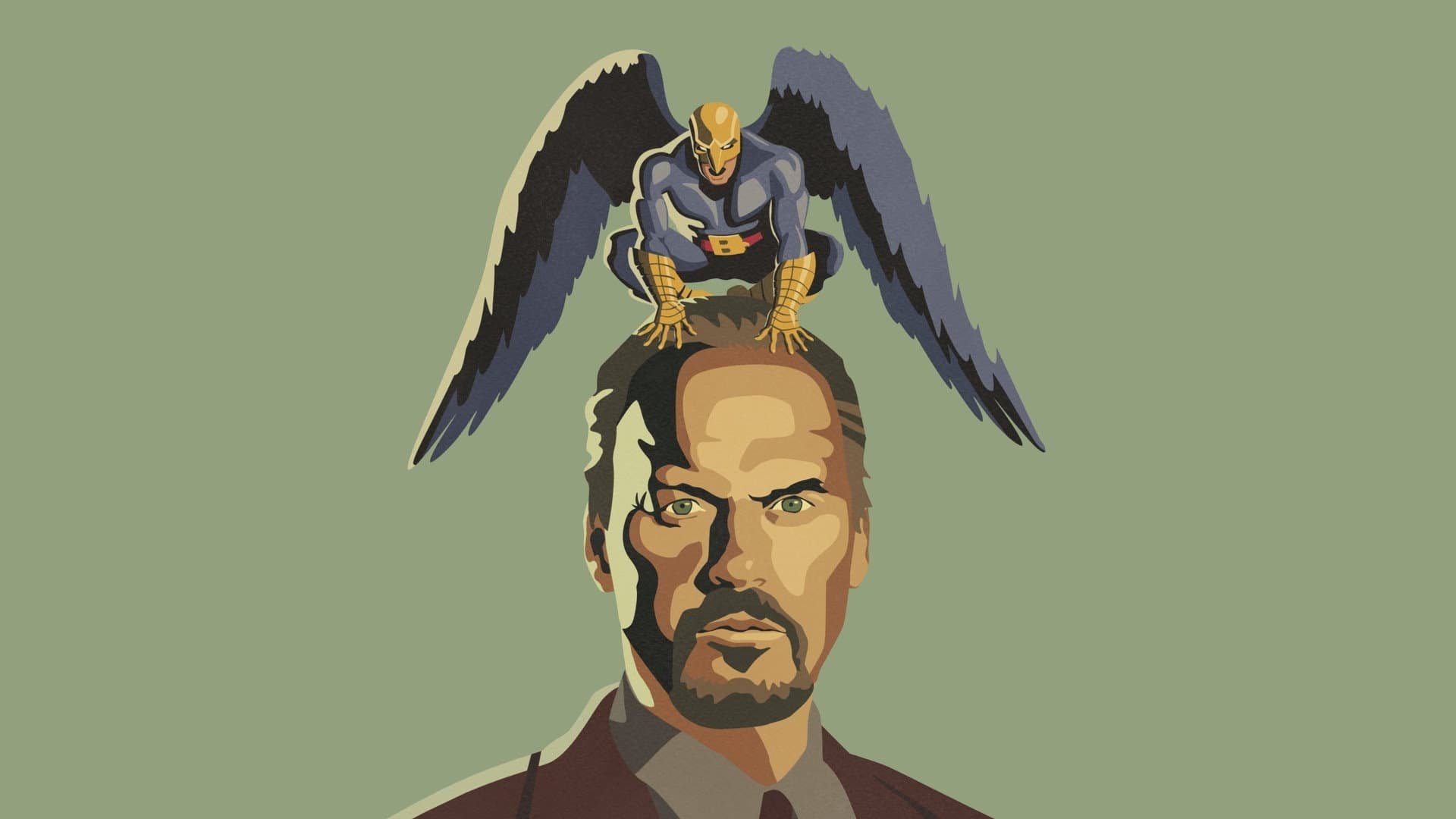 Cinematic background from Birdman or (The Unexpected Virtue of Ignorance) 2014 - A fading actor best known for his portrayal of a popular superhero attempts to mount a comeback by appearing in a Broadway play. As opening night approaches, his attempts to become more altruistic, rebuild his career, and reconnect with friends and family prove more difficult than expected.