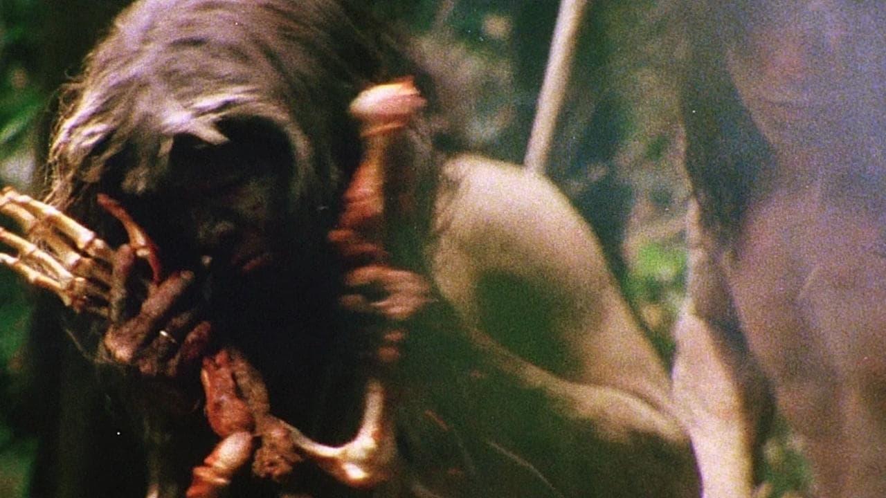 Cinematic background from Cannibal Holocaust 1980 - A New York University professor returns from a rescue mission to the Amazon rainforest with the footage shot by a lost team of documentarians who were making a film about the area's local cannibal tribes.