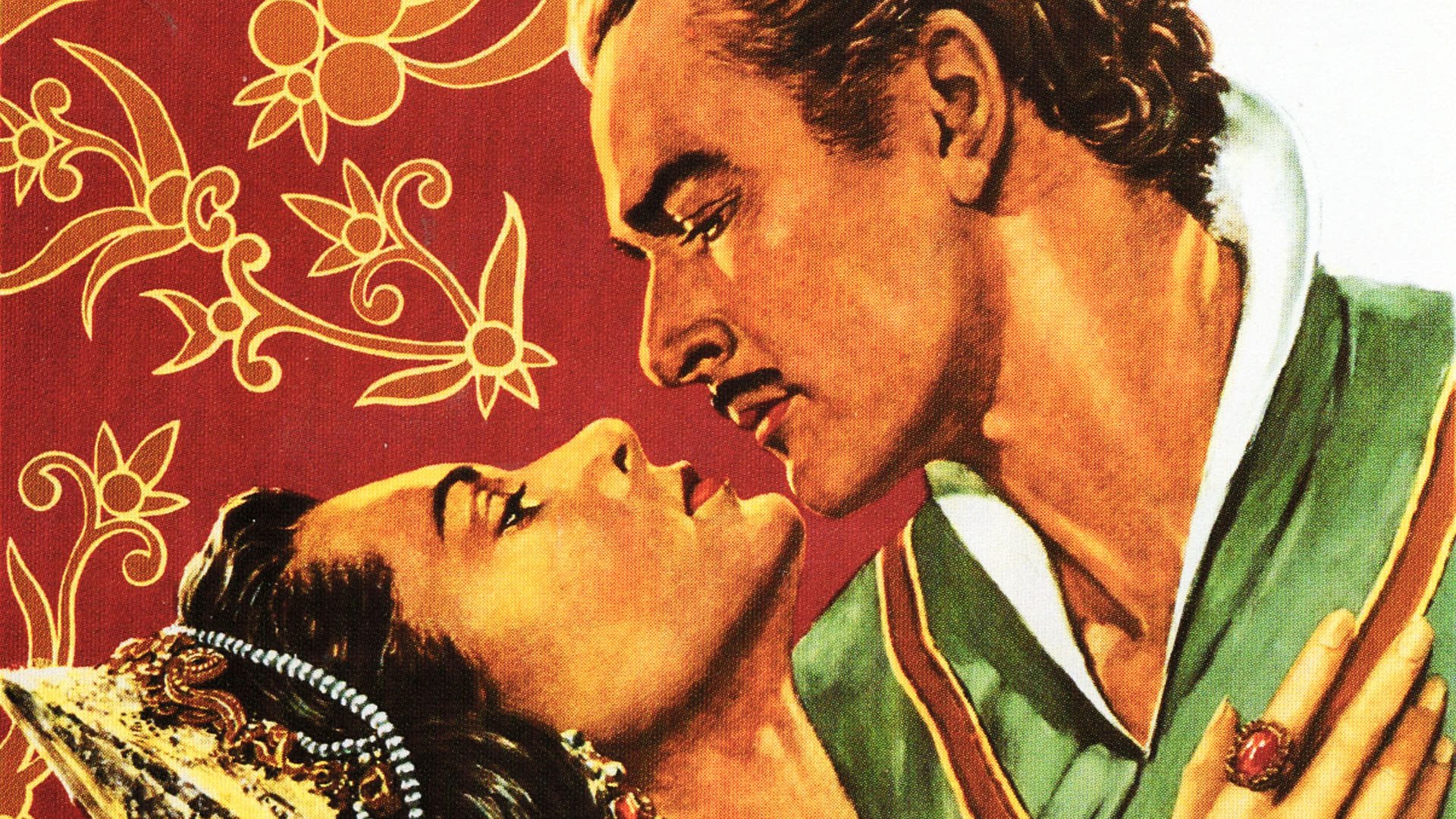 Cinematic background from Adventures of Don Juan 1948 - Spanish Lothario Don Juan, the legendary lover and adventurer returns to Spain following a scandal and comes to the aid of his queen, who is under threat from sinister forces.