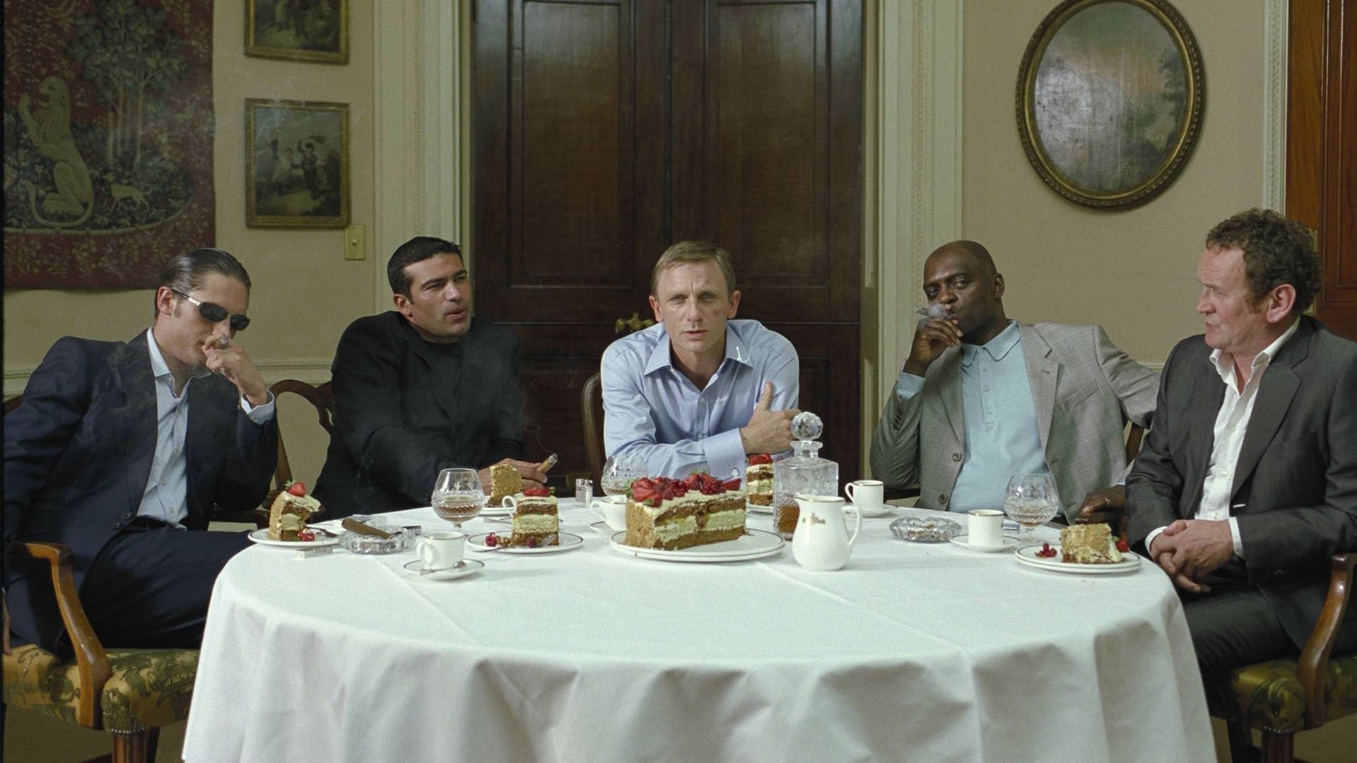 Cinematic background from Layer Cake 2004 - When a seemingly straight-forward drug deal goes awry, XXXX has to break his die-hard rules and turn up the heat, not only to outwit the old regime and come out on top, but to save his own skin...