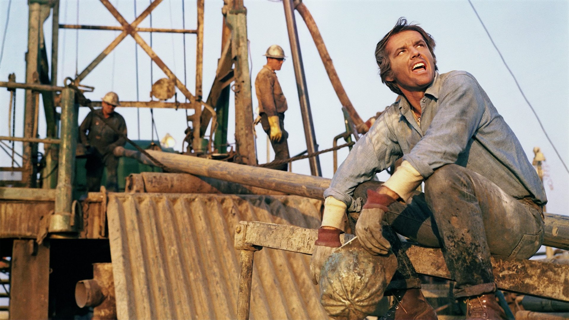 Cinematic background from Five Easy Pieces 1970 - A drop-out from upper-class America picks up work along the way on oil-rigs when his life isn't spent in a squalid succession of bars, motels, and other points of interest.