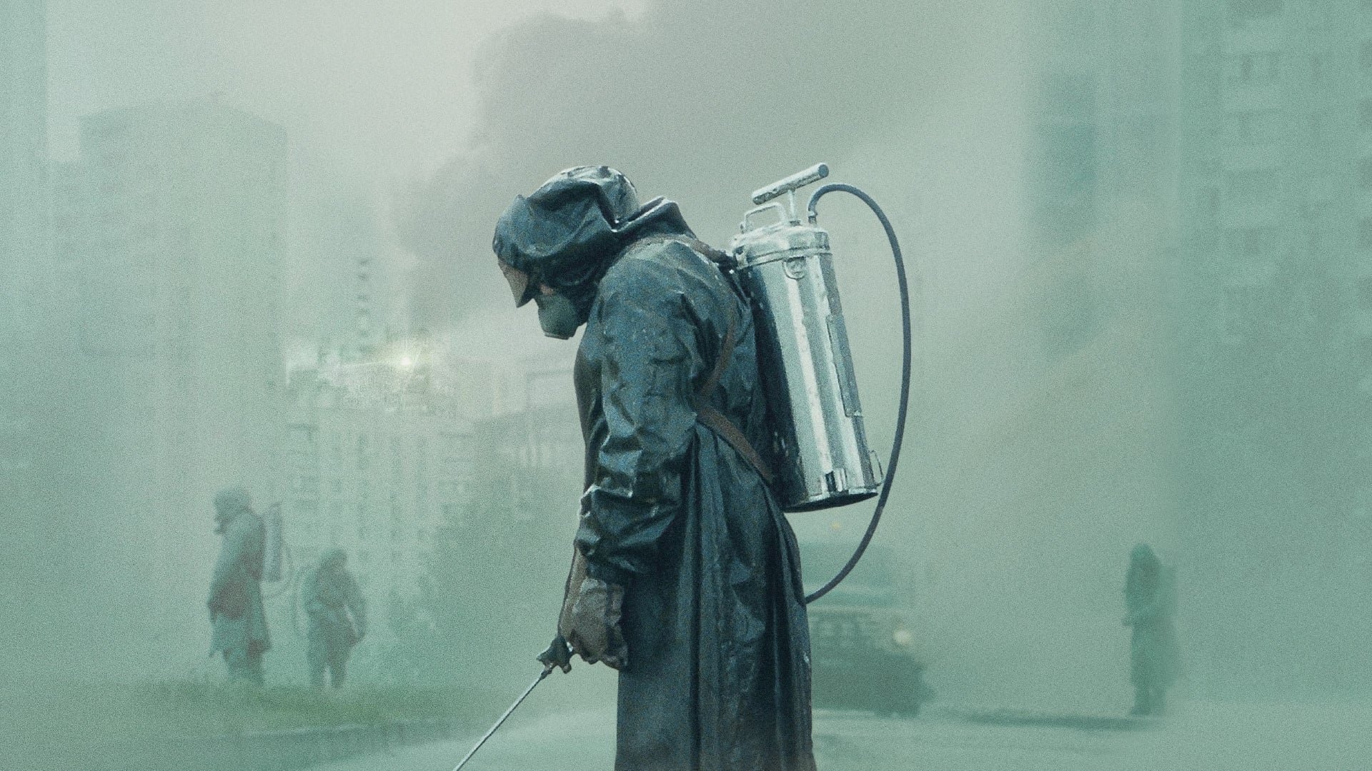 Cinematic background from Chernobyl 2019 - 2019 - The true story of one of the worst man-made catastrophes in history: the catastrophic nuclear accident at Chernobyl. A tale of the brave men and women who sacrificed to save Europe from unimaginable disaster.