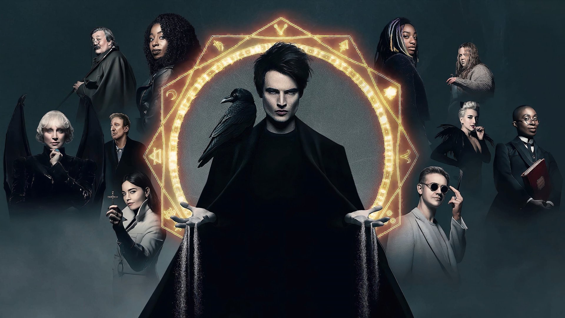 Cinematic background from The Sandman 2022 - After years of imprisonment, Morpheus — the King of Dreams — embarks on a journey across worlds to find what was stolen from him and restore his power.