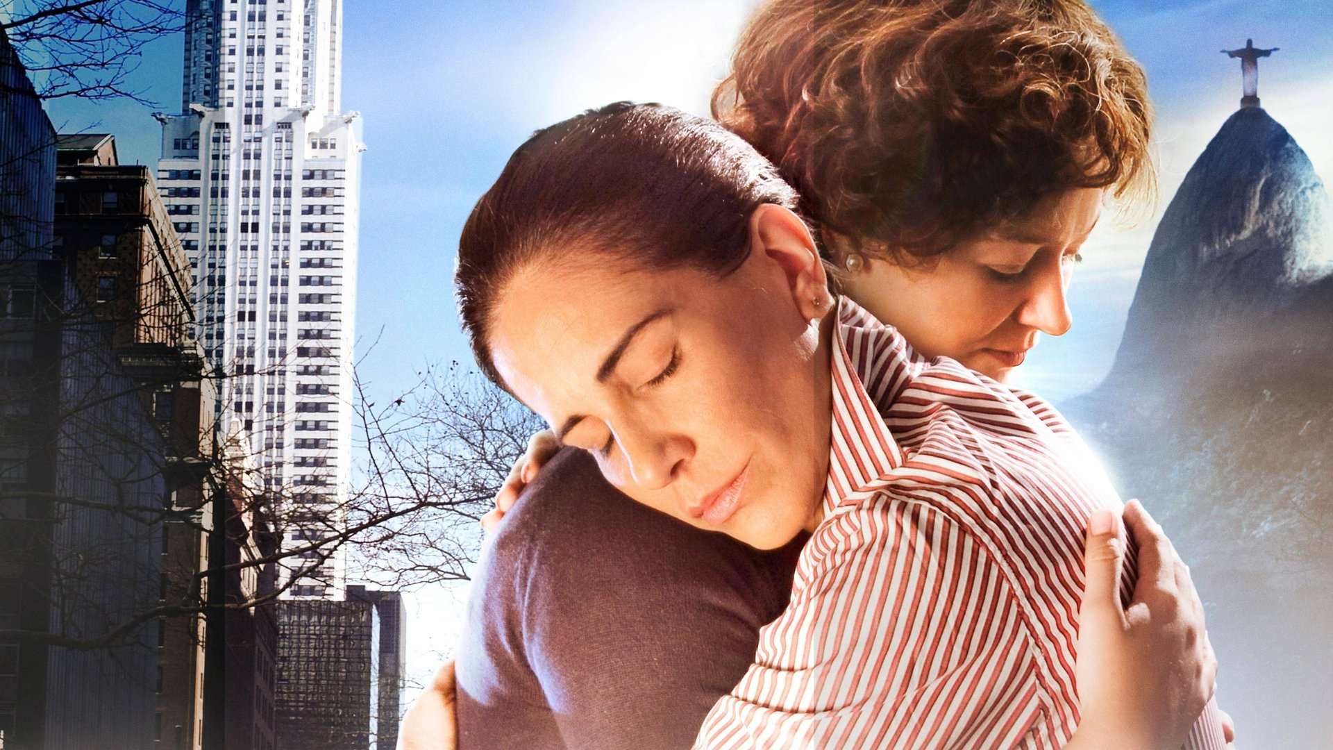 Cinematic background from Reaching for the Moon 2013 - In 1951, New York poet Elizabeth Bishop travels to Rio de Janeiro to visit Mary, a college friend. The shy Elizabeth is overwhelmed by Brazilian sensuality. She is the antithesis to Mary’s dashing partner, architect Lota de Macedo Soares. Mary is jealous, but unconventional Lota is determined to have both women at all costs. This eternal triangle plays out against the backdrop of the military coup of 1964. Bishop’s moving poems are at the core of a film which lushly illustrates a crucial phase in the life of this influential Pulitzer prize-winning poet.