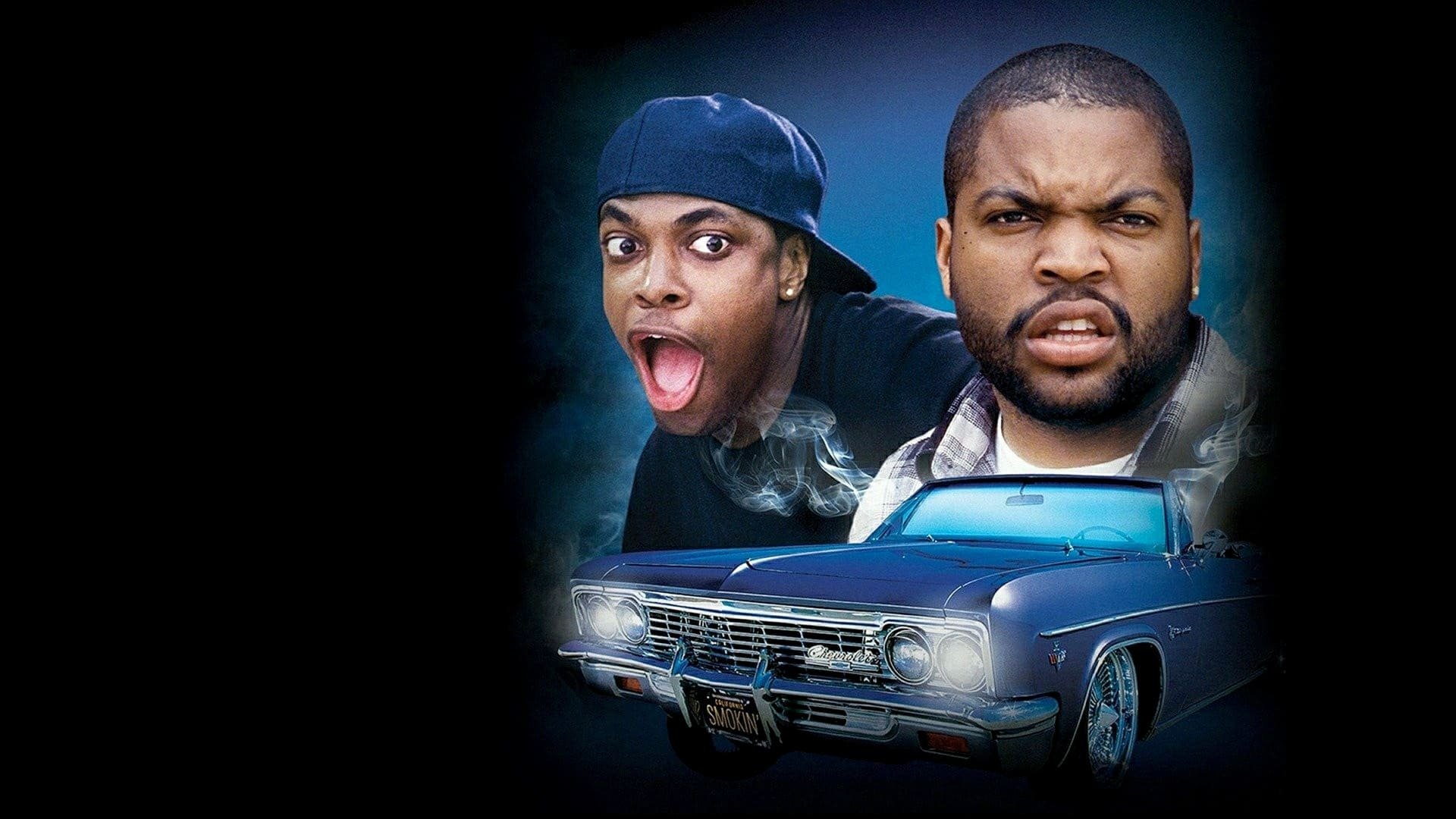 Cinematic background from Friday 1995 - Craig and Smokey are two guys in Los Angeles hanging out on their porch on a Friday afternoon, smoking and drinking, looking for something to do.