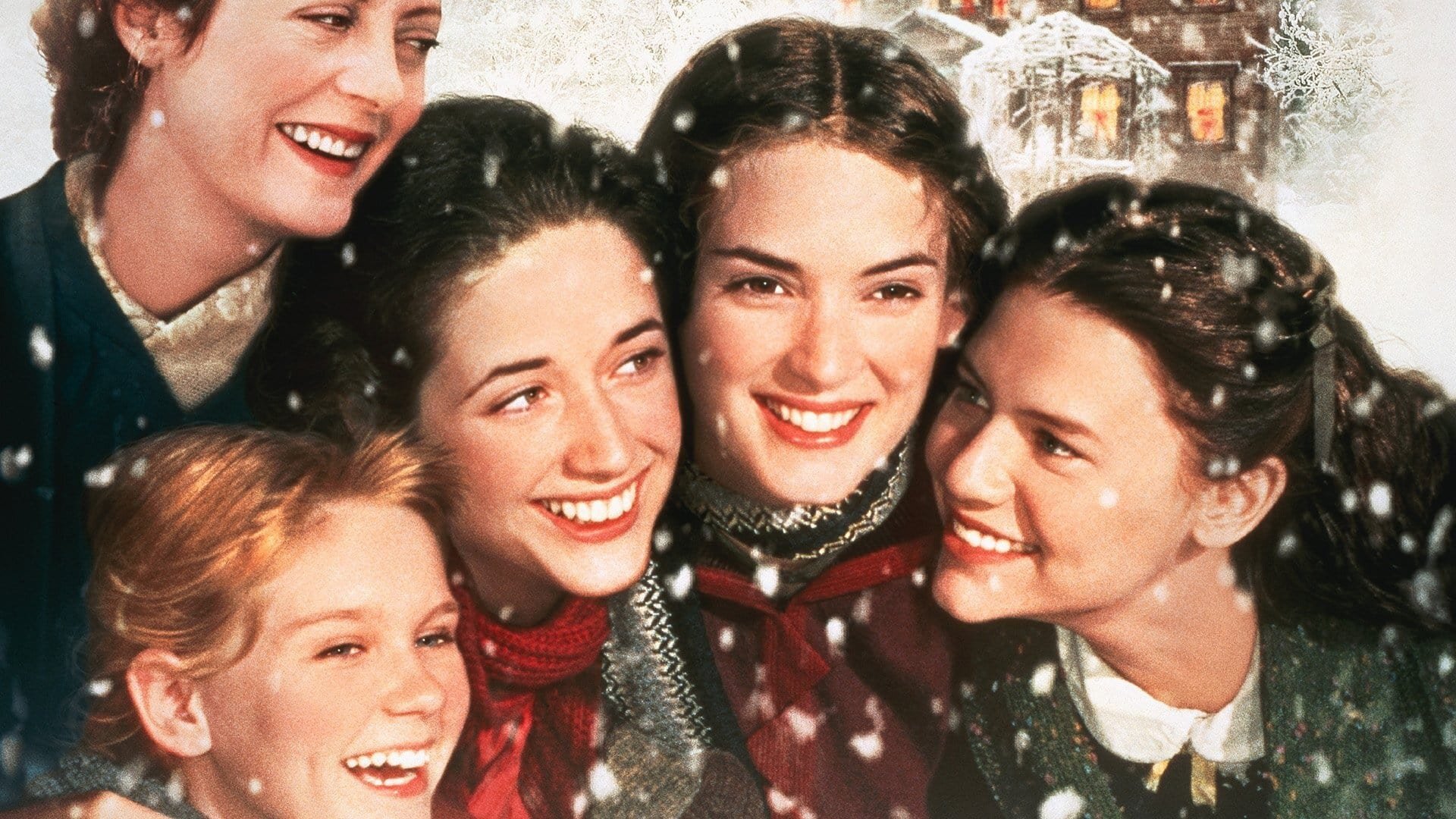 Cinematic background from Little Women 1994 - With their father away as a chaplain in the Civil War, Jo, Meg, Beth and Amy grow up with their mother in somewhat reduced circumstances. They are a close family who inevitably have their squabbles and tragedies. But the bond holds even when, later, male friends start to become a part of the household.