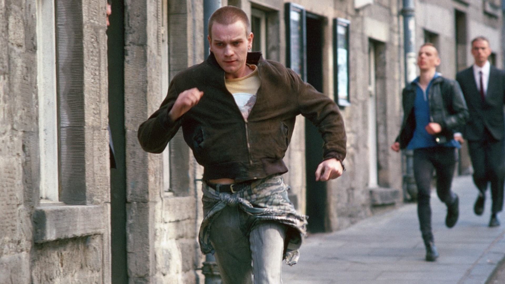 Cinematic background from Trainspotting 1996 - Heroin addict Mark Renton stumbles through bad ideas and sobriety attempts with his unreliable friends -- Sick Boy, Begbie, Spud and Tommy. He also has an underage girlfriend, Diane, along for the ride. After cleaning up and moving from Edinburgh to London, Mark finds he can't escape the life he left behind when Begbie shows up at his front door on the lam, and a scheming Sick Boy follows.