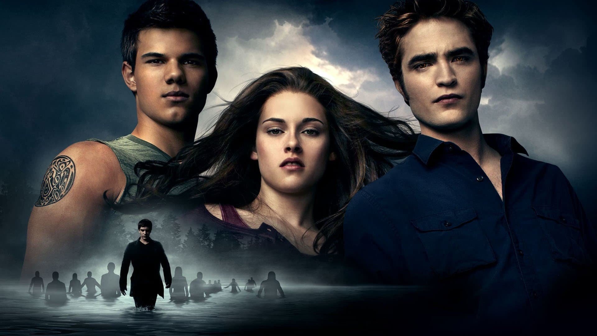 Cinematic background from The Twilight Saga: Eclipse 2010 - Bella once again finds herself surrounded by danger as Seattle is ravaged by a string of mysterious killings and a malicious vampire continues her quest for revenge. In the midst of it all, she is forced to choose between her love for Edward and her friendship with Jacob, knowing that her decision has the potential to ignite the ageless struggle between vampire and werewolf. With her graduation quickly approaching, Bella is confronted with the most important decision of her life.