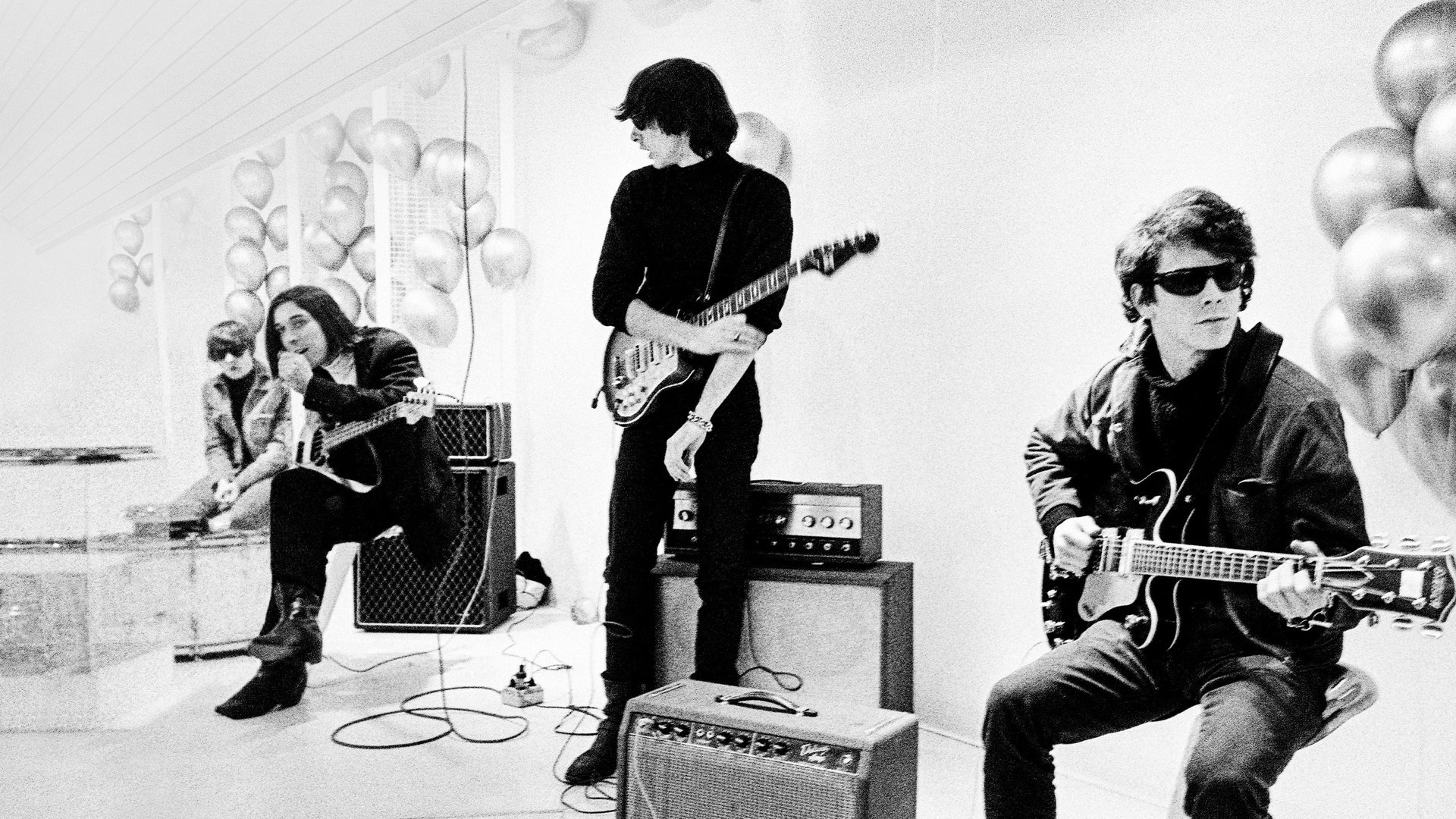 Cinematic background from The Velvet Underground 2021 - Experience the iconic rock band's legacy in the first major documentary to tell their story. Directed with the era’s avant-garde spirit by Todd Haynes, this kaleidoscopic oral history combines exclusive interviews with dazzling archival footage.