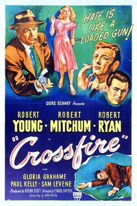 Official poster of Crossfire 1947 directed by [object Object]