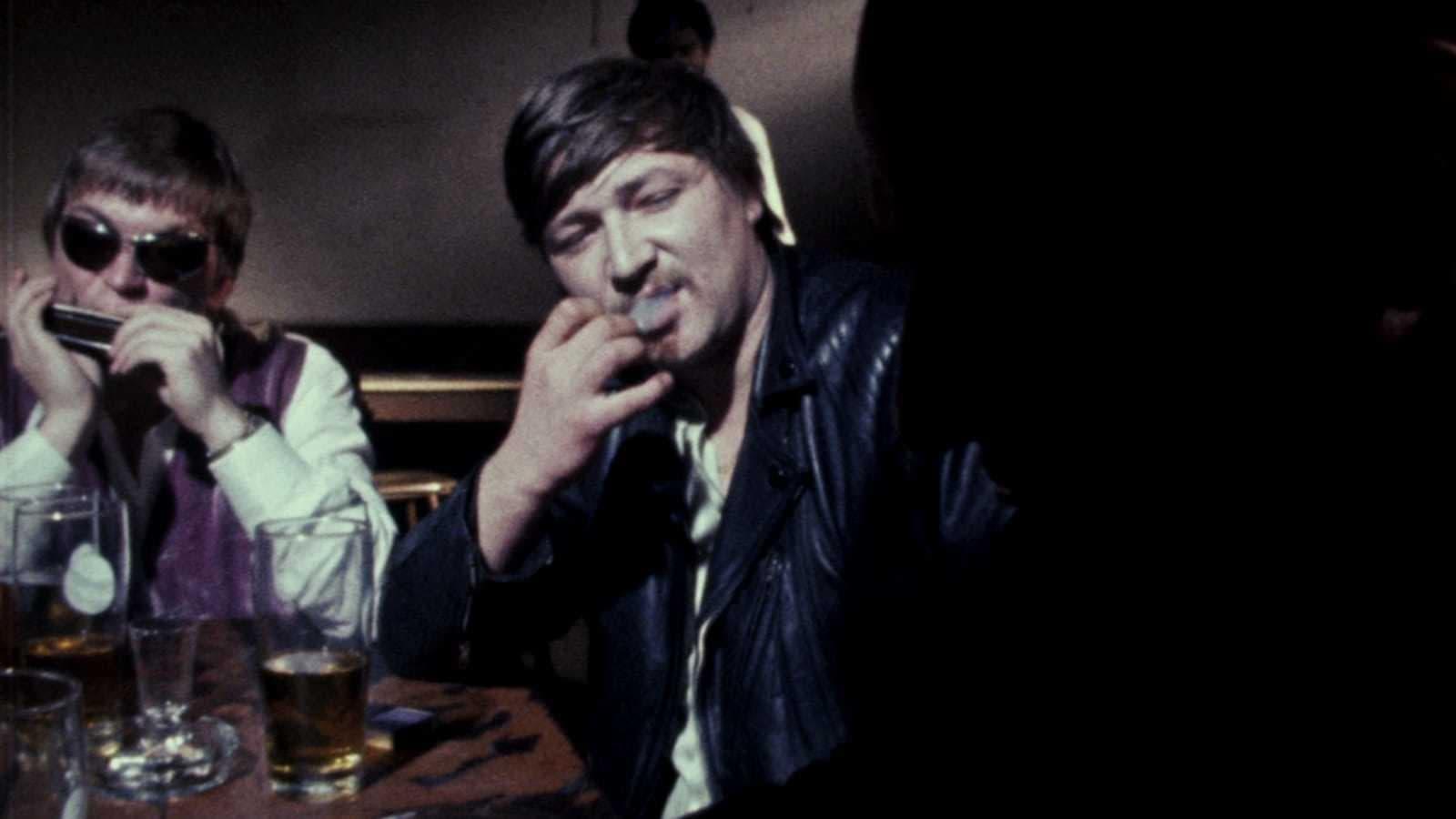 Cinematic background from Baal 1970 - Baal explores the cult of the genius, an anti-heroic figure who chooses to be a social outcast and live on the fringe of bourgeois morality.