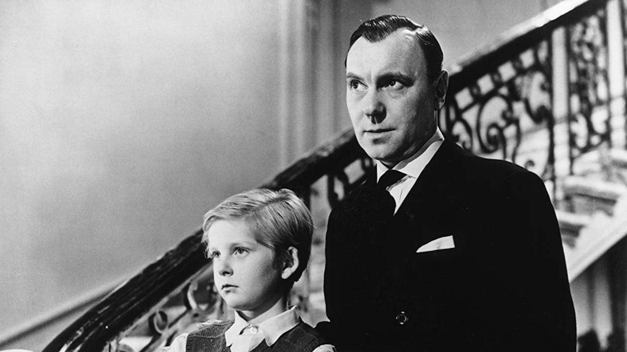 Cinematic background from The Fallen Idol 1948 - Phillipe, the son of an ambassador in London, idolizes Baines, his father's butler, a kind of hero in the eyes of the child, whose perception changes when he accidentally discovers the secret that Baines keeps and witnesses the consequences that adults' lies can cause.