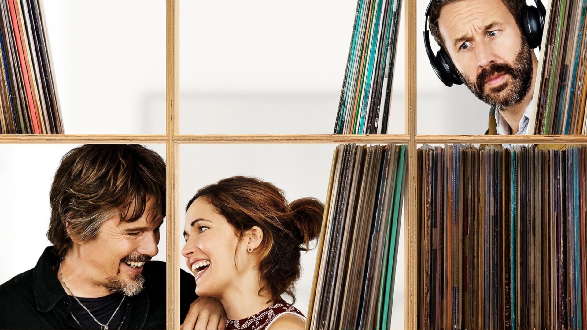 Cinematic background from Juliet, Naked 2018 - Annie is stuck in a long-term relationship with Duncan – an obsessive fan of obscure rocker Tucker Crowe. When the acoustic demo of Tucker's hit record from 25 years ago surfaces, its discovery leads to a life-changing encounter with the elusive rocker himself.