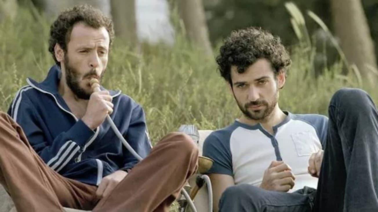 Cinematic background from Paradise Now 2005 - Two childhood friends are recruited for a suicide bombing in Tel Aviv.