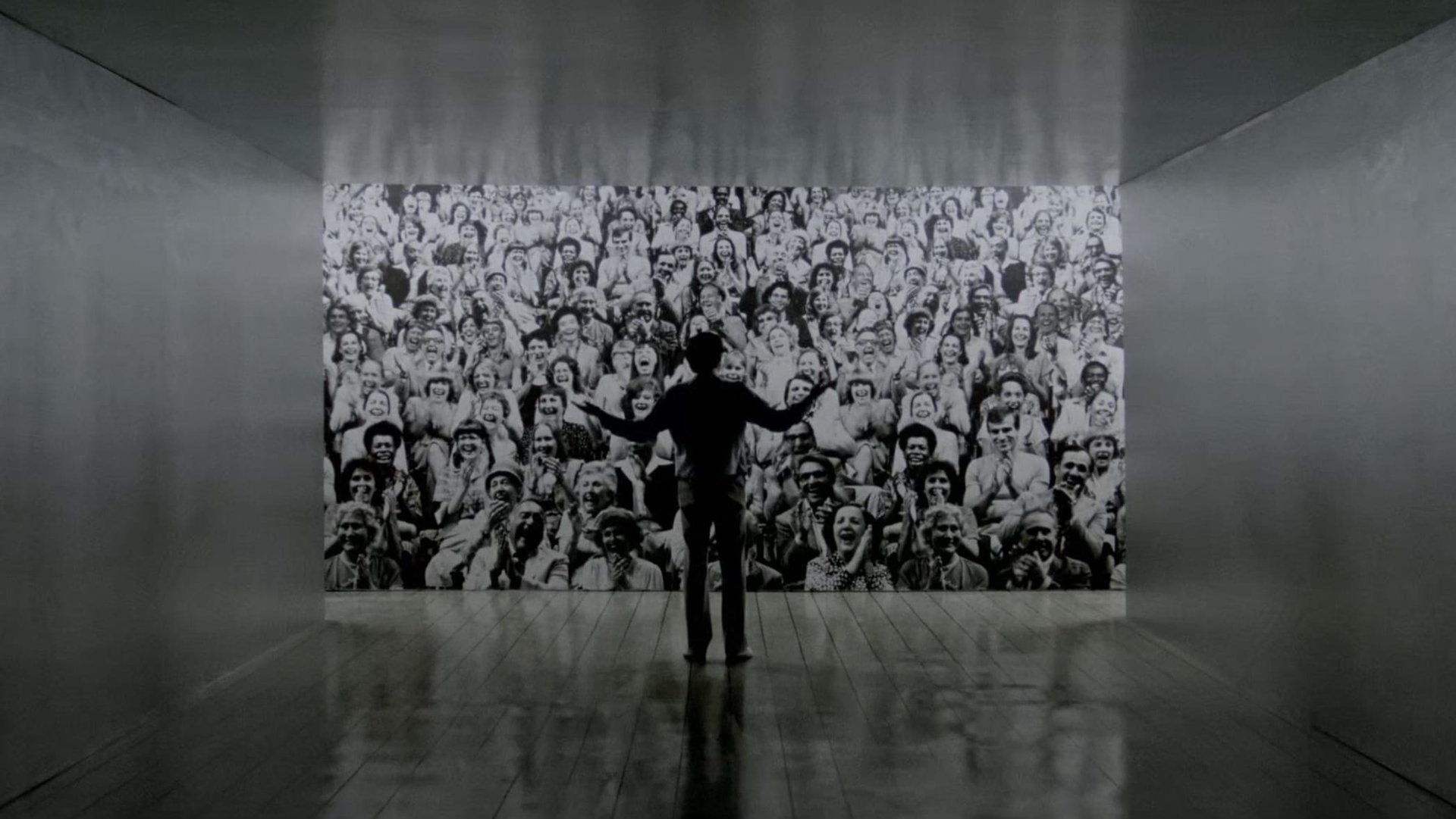 Cinematic background from The King of Comedy 1982 - Aspiring comic Rupert Pupkin attempts to achieve success in show business by stalking his idol, a late night talk-show host who craves his own privacy.