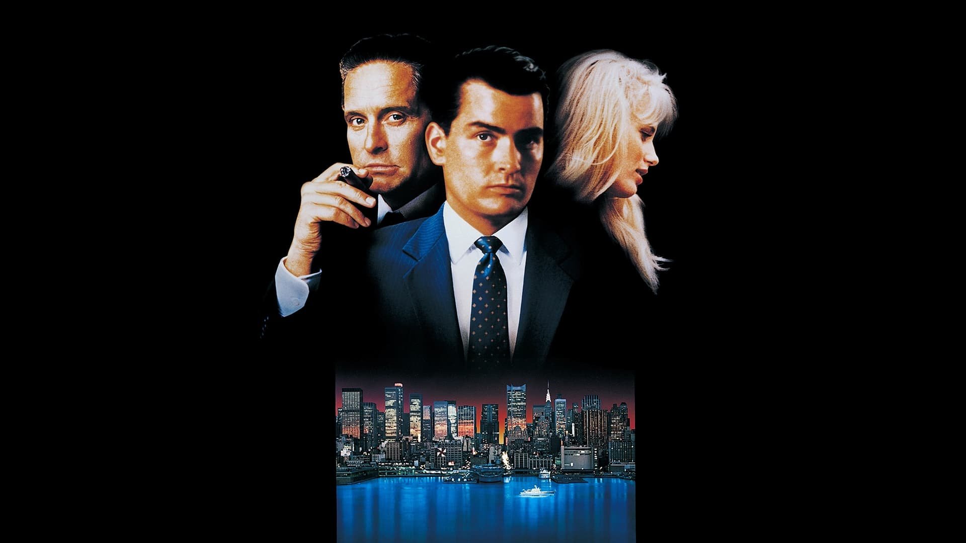Cinematic background from Wall Street 1987 - A young and impatient stockbroker is willing to do anything to get to the top, including trading on illegal inside information taken through a ruthless and greedy corporate raider whom takes the youth under his wing.