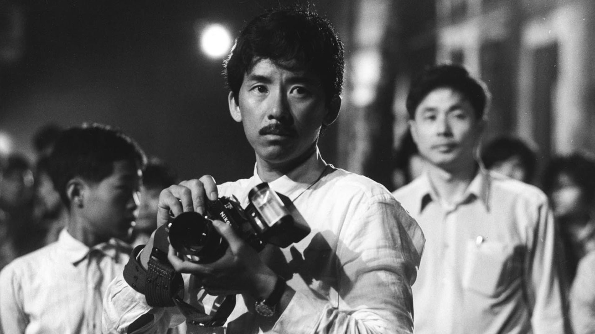 Cinematic background from Boat People 1982 - A Japanese photojournalist revisits Vietnam after the liberation to document the nation, and begins following and documenting the young children from a poor Vietnamese family.