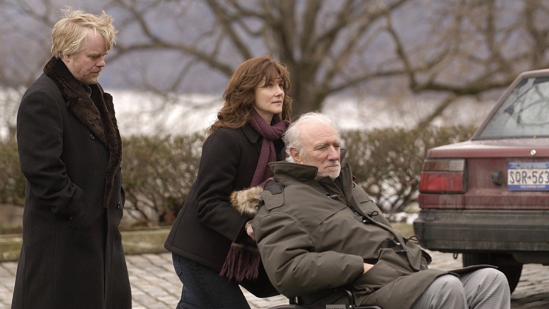 Cinematic background from The Savages 2007 - A sister and brother face the realities of familial responsibility as they begin to care for their ailing father.