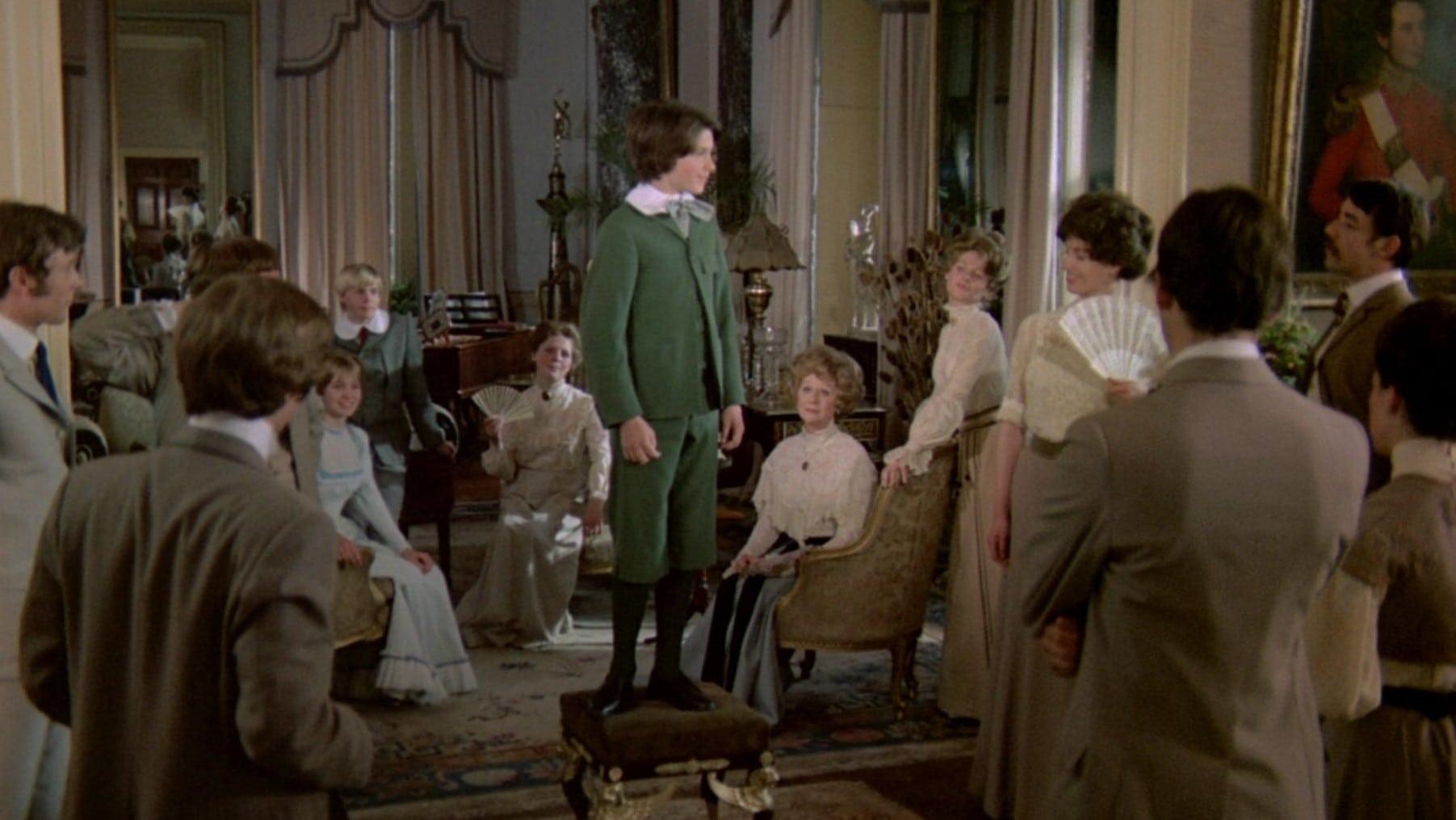 Cinematic background from The Go-Between 1971 - British teenager Leo Colston spends a summer in the countryside, where he develops a crush on the beautiful young aristocrat Marian. Eager to impress her, Leo becomes the "go-between" for Marian, delivering secret romantic letters to Ted Burgess, a handsome neighboring farmer.